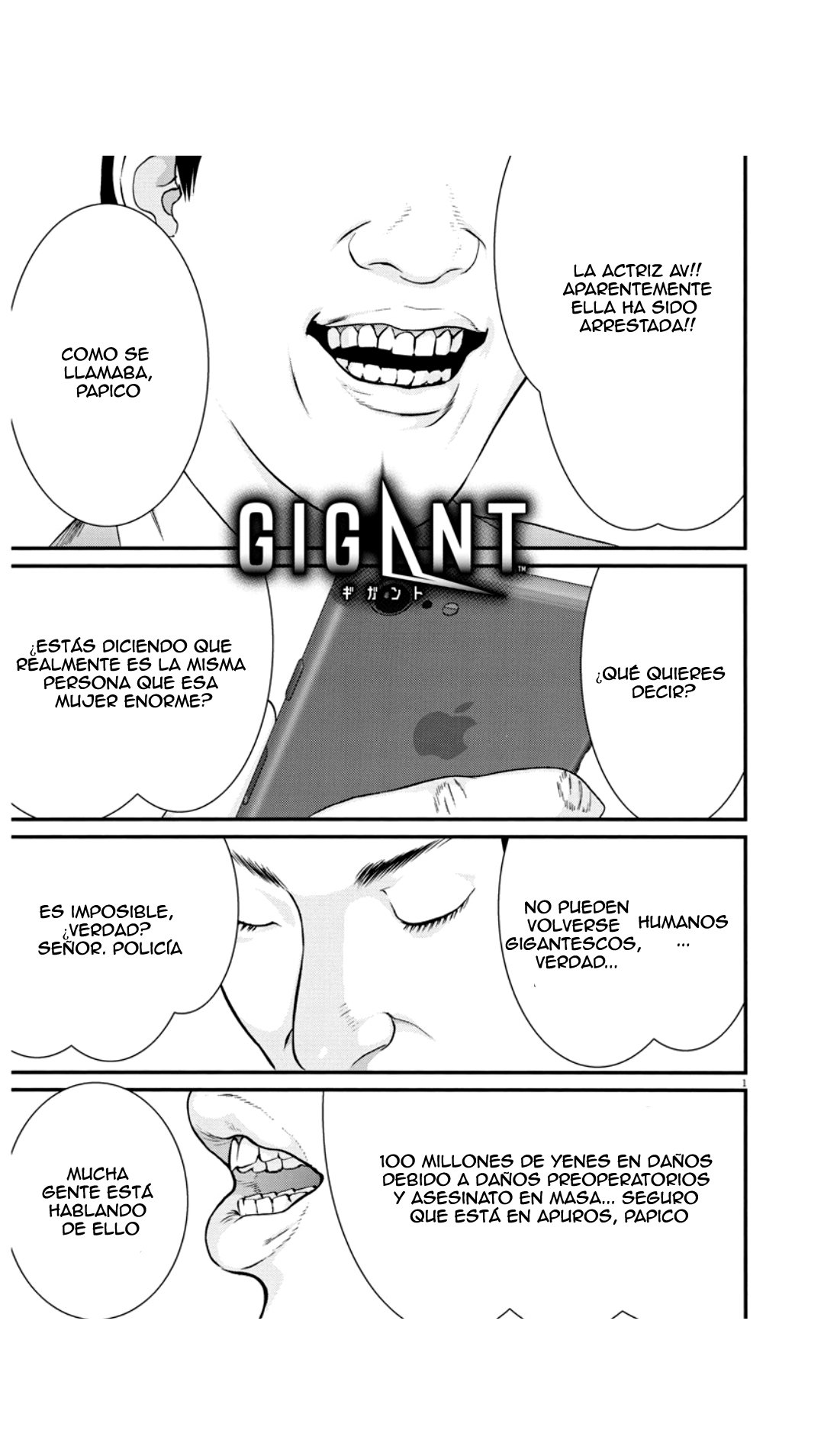 Read Gigant (es) Manga Online