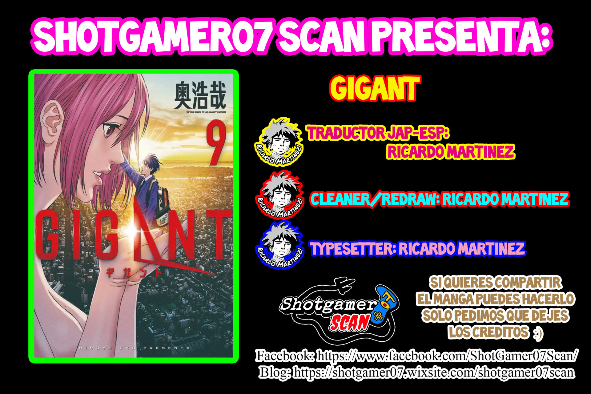 Read Gigant (es) Manga Online