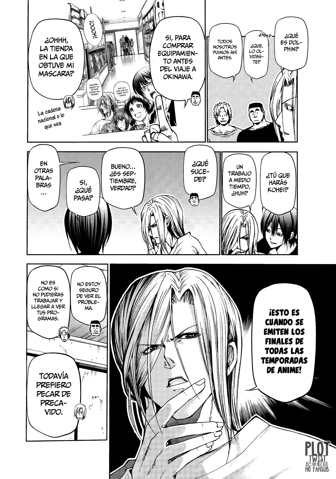 Read Grand Blue (es) Manga Online