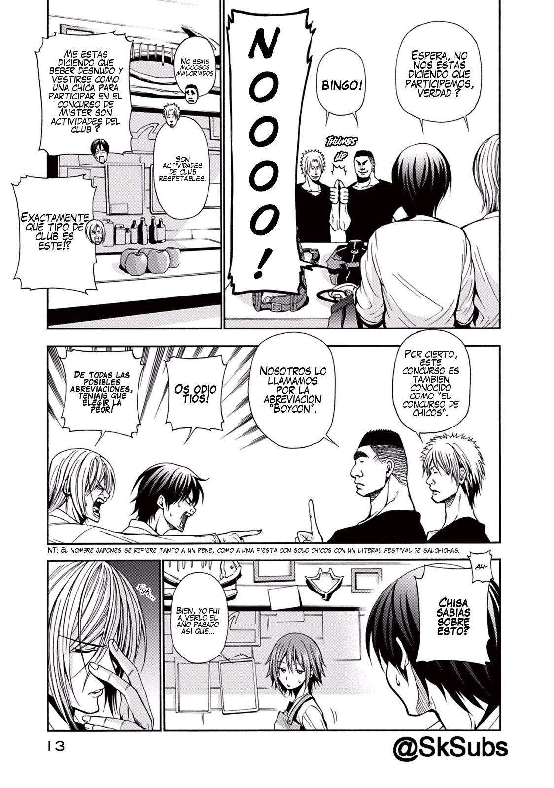 Read Grand Blue (es) Manga Online