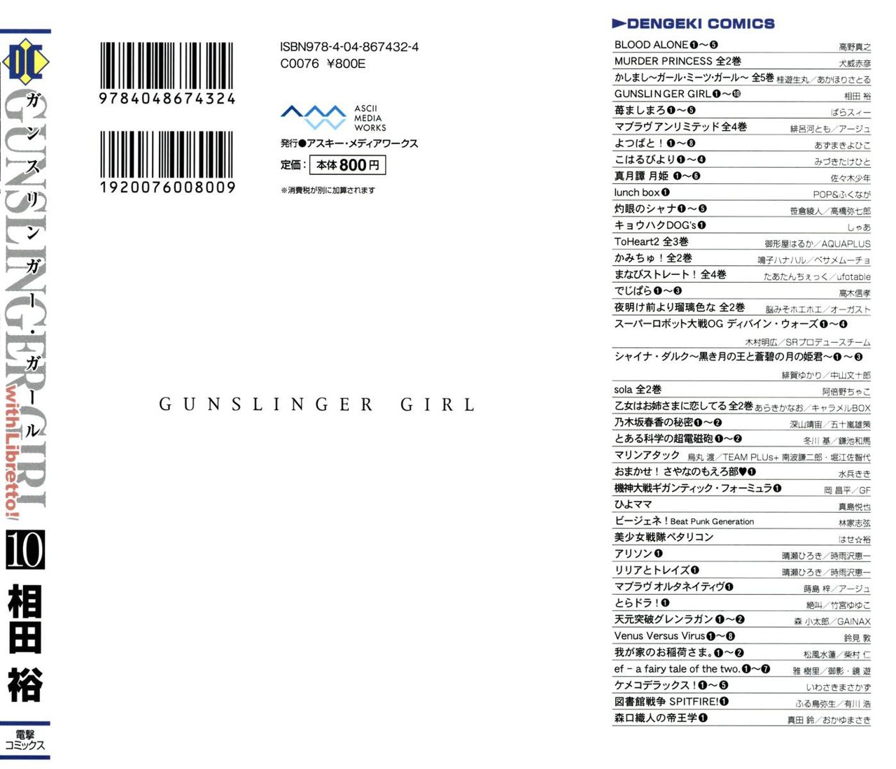 Read Gunslinger Girls (es) Manga Online