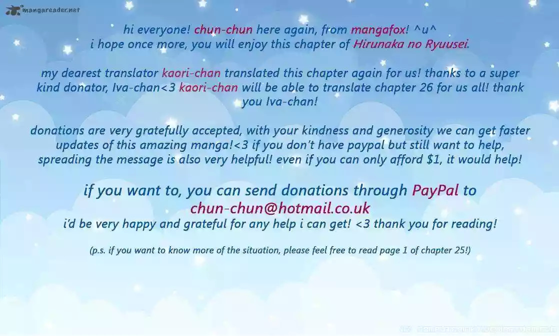 Read Hirunaka No Ryuusei (es) Manga Online