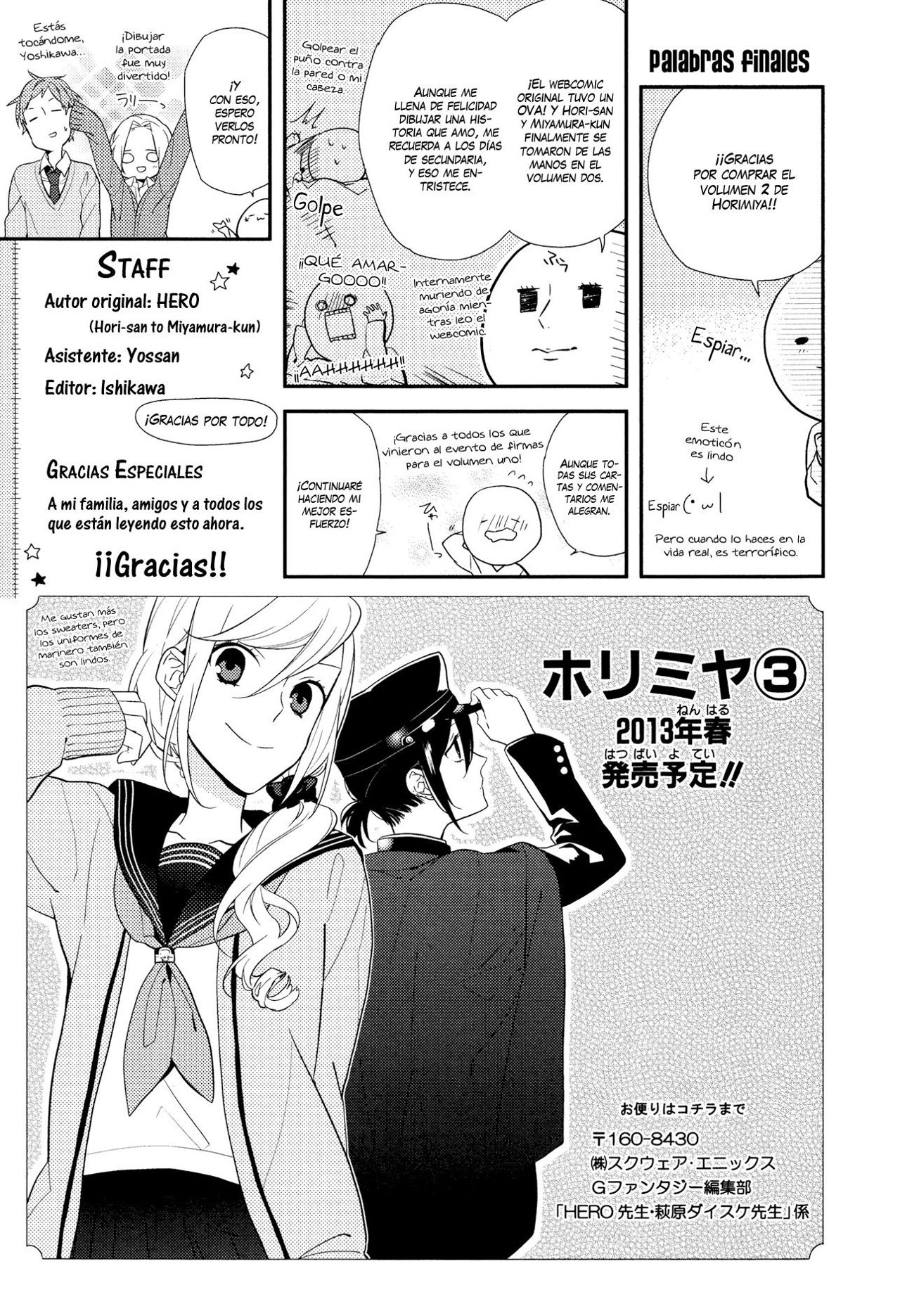 Read Horimiya (es) Manga Online