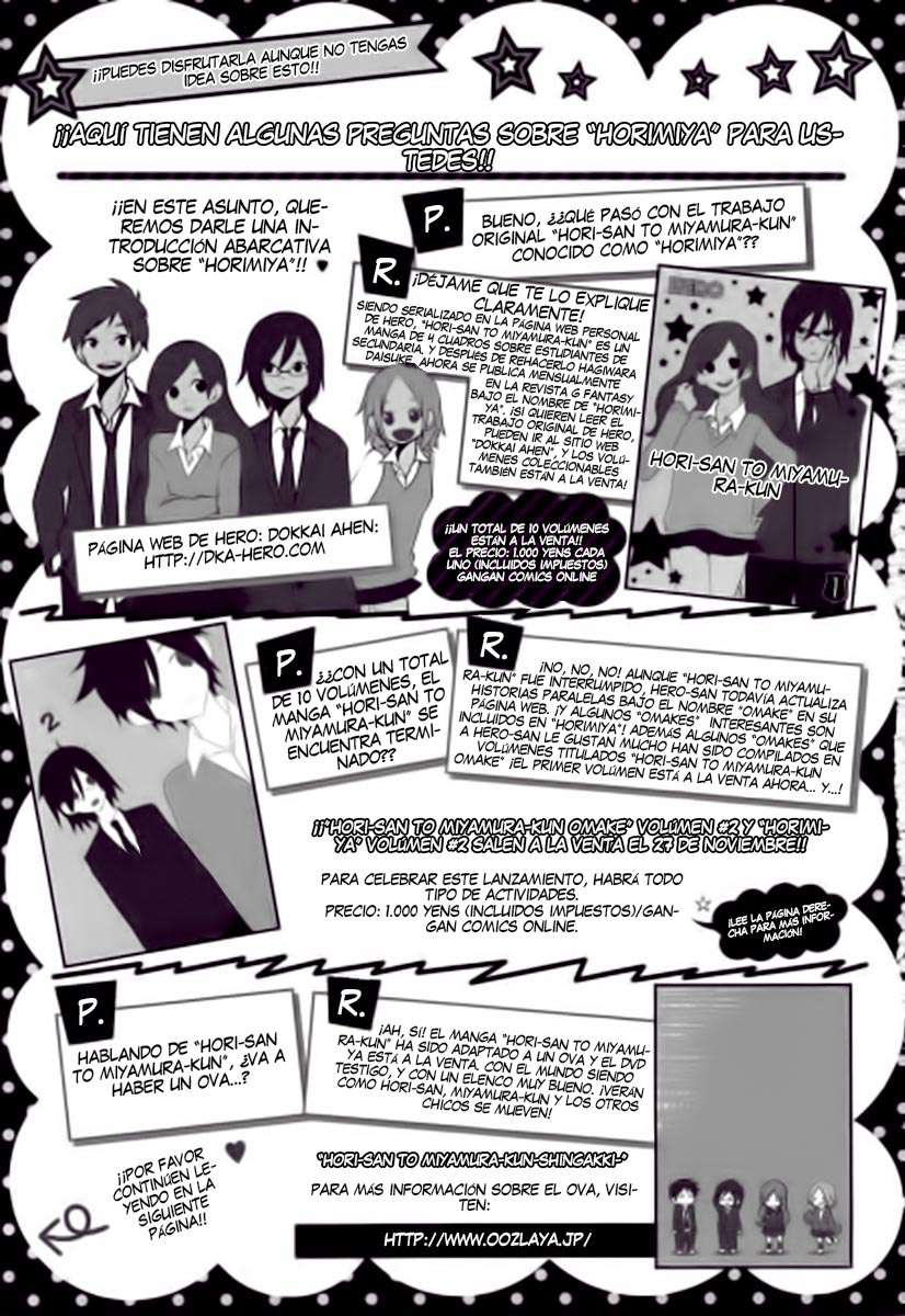 Read Horimiya (es) Manga Online