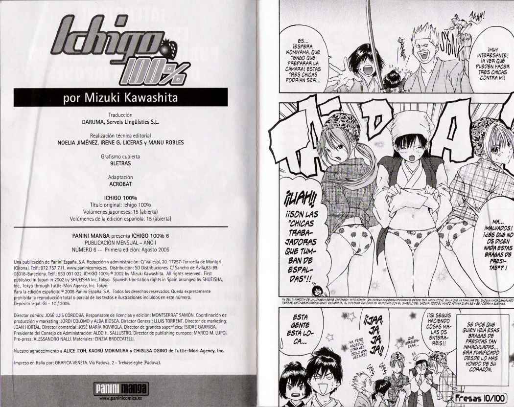Read Ichigo 100% (es) Manga Online
