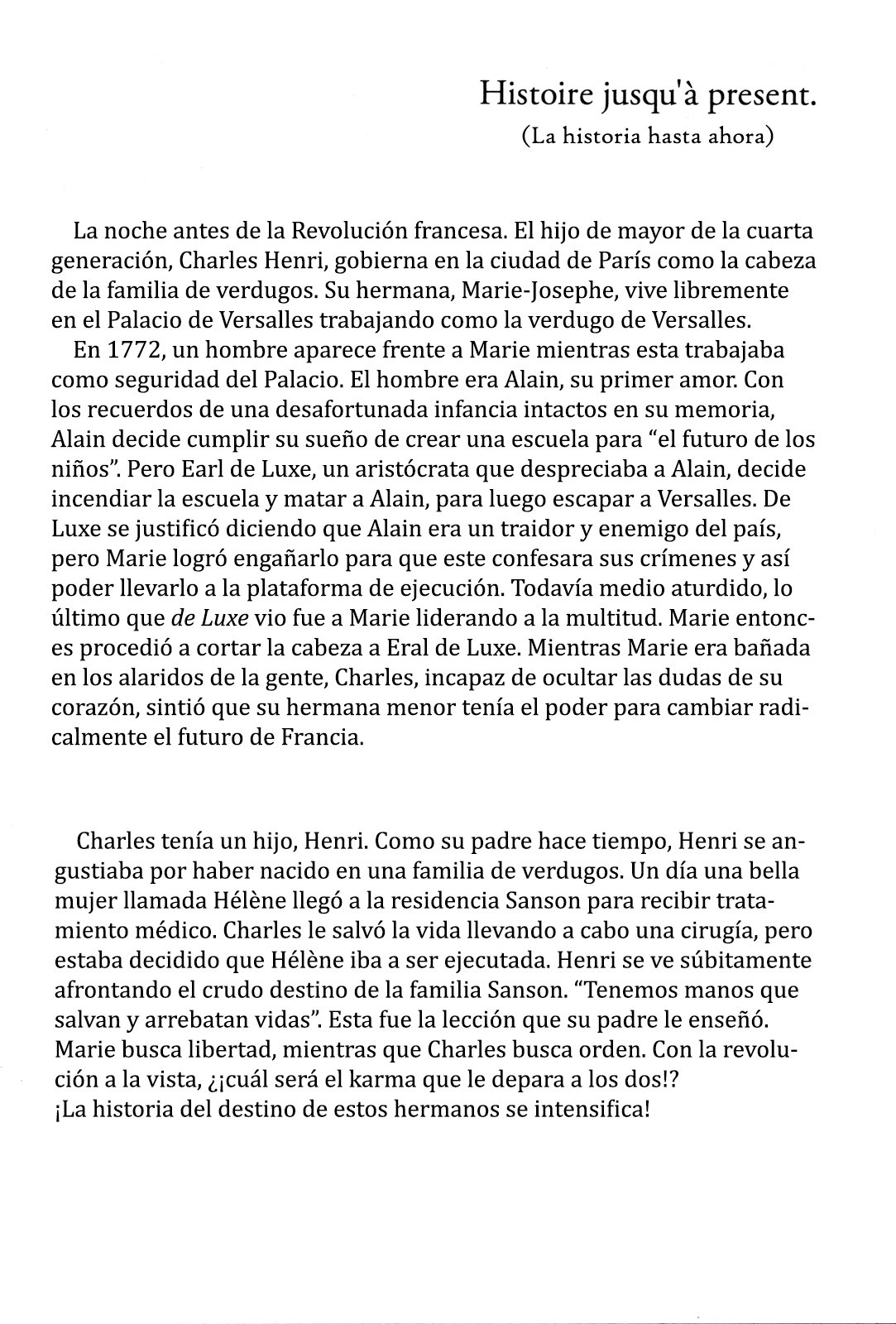 Read Innocent Rouge (es) Manga Online