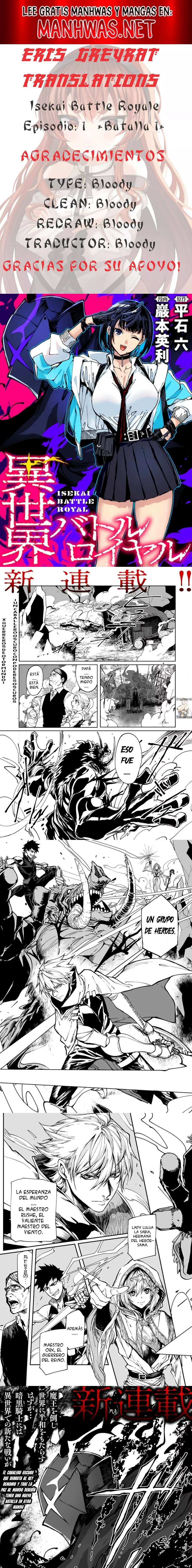 Read Isekai Battle Royale (es) Manga Online