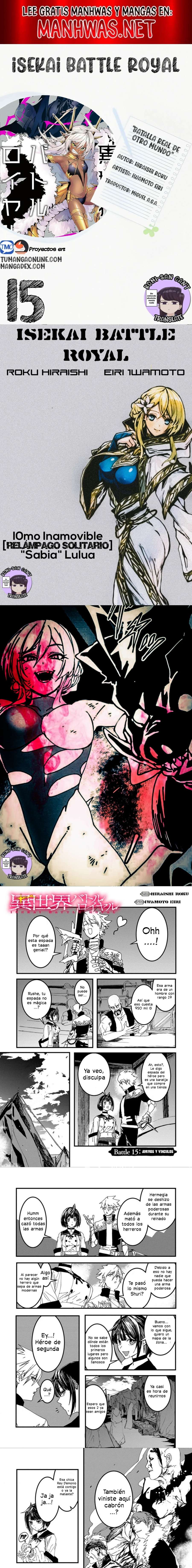 Read Isekai Battle Royale (es) Manga Online