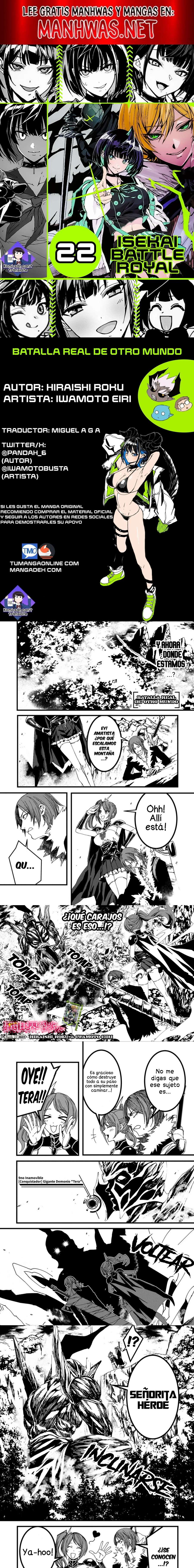 Read Isekai Battle Royale (es) Manga Online