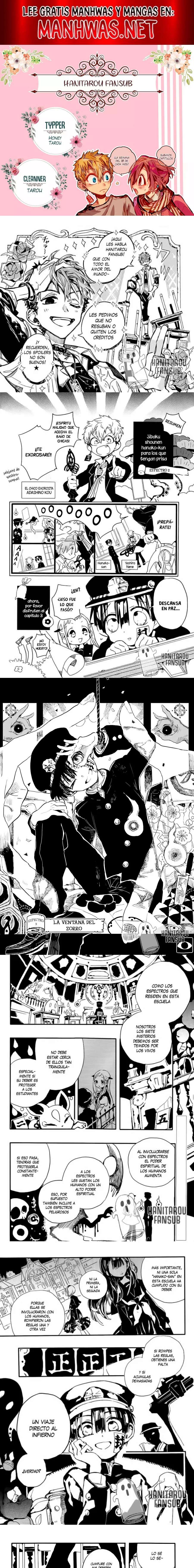 Read Jibaku Shounen Hanako-kun (es) Manga Online
