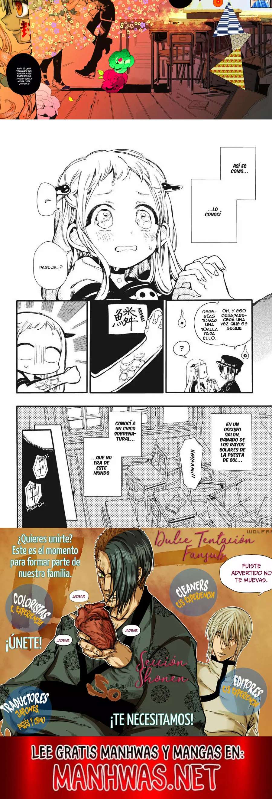 Read Jibaku Shounen Hanako-kun (es) Manga Online