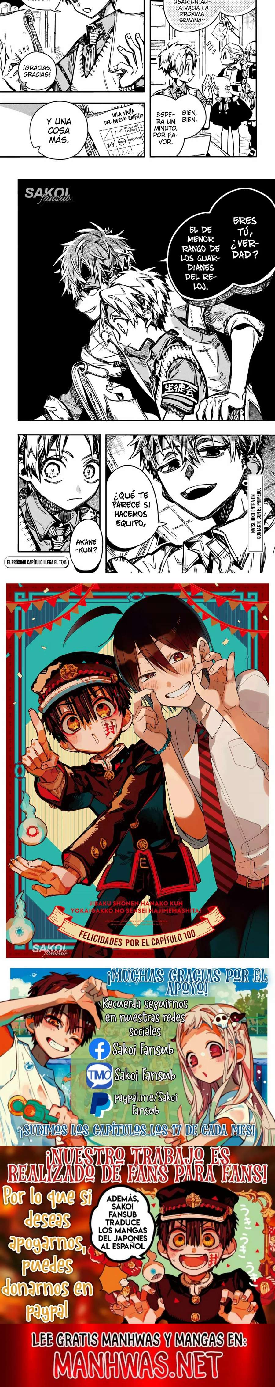 Read Jibaku Shounen Hanako-kun (es) Manga Online
