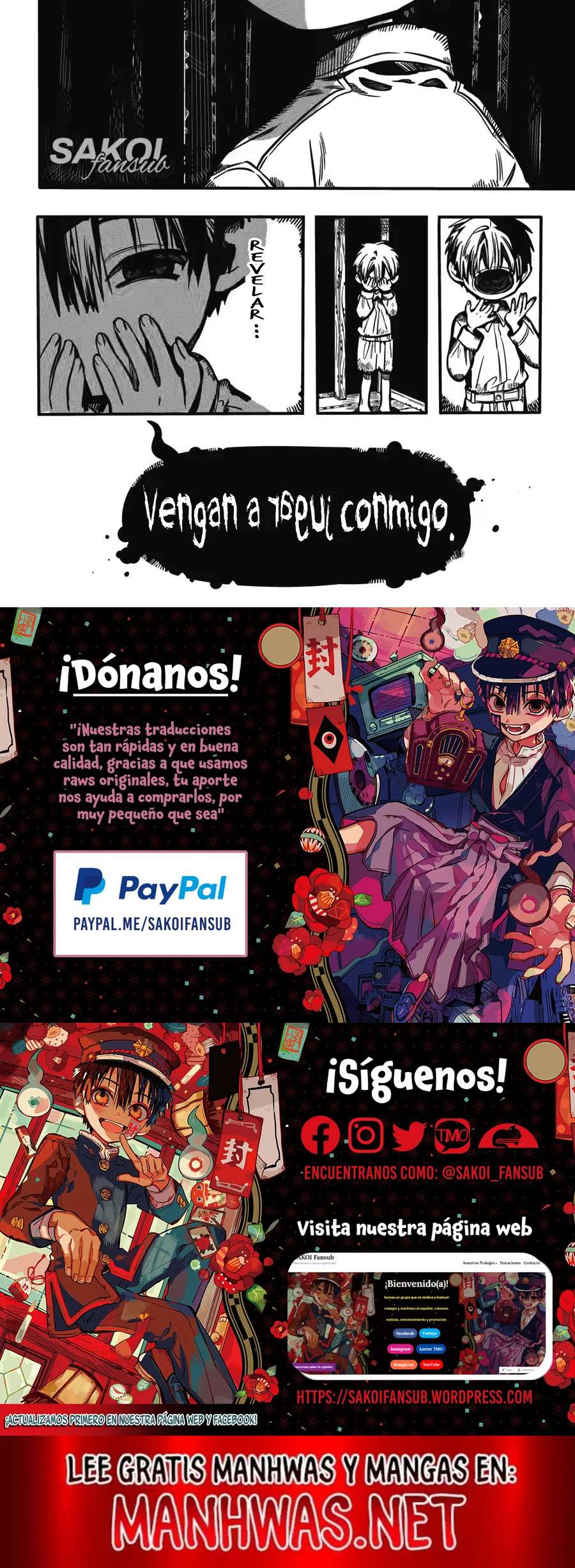 Read Jibaku Shounen Hanako-kun (es) Manga Online