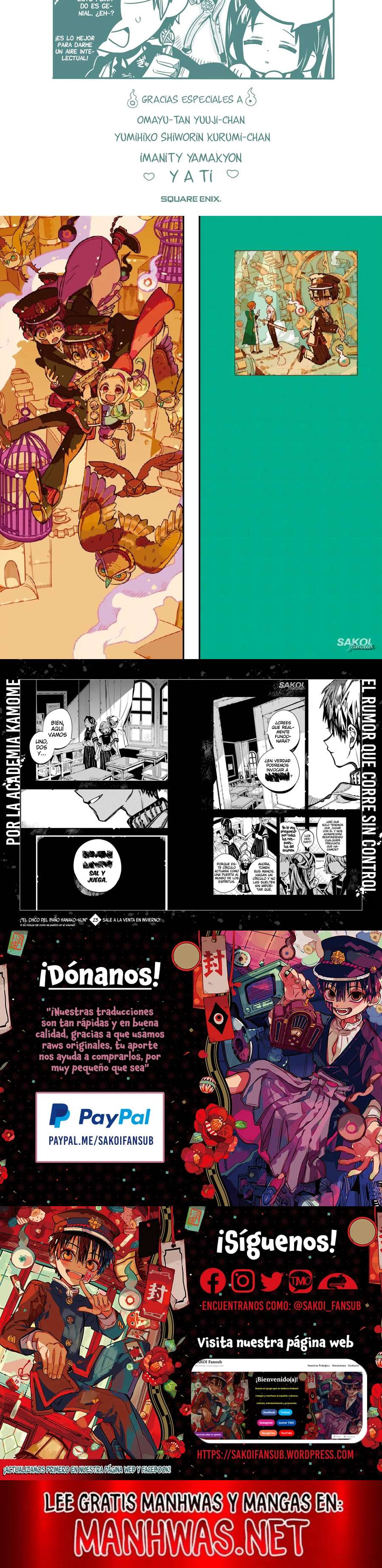 Read Jibaku Shounen Hanako-kun (es) Manga Online