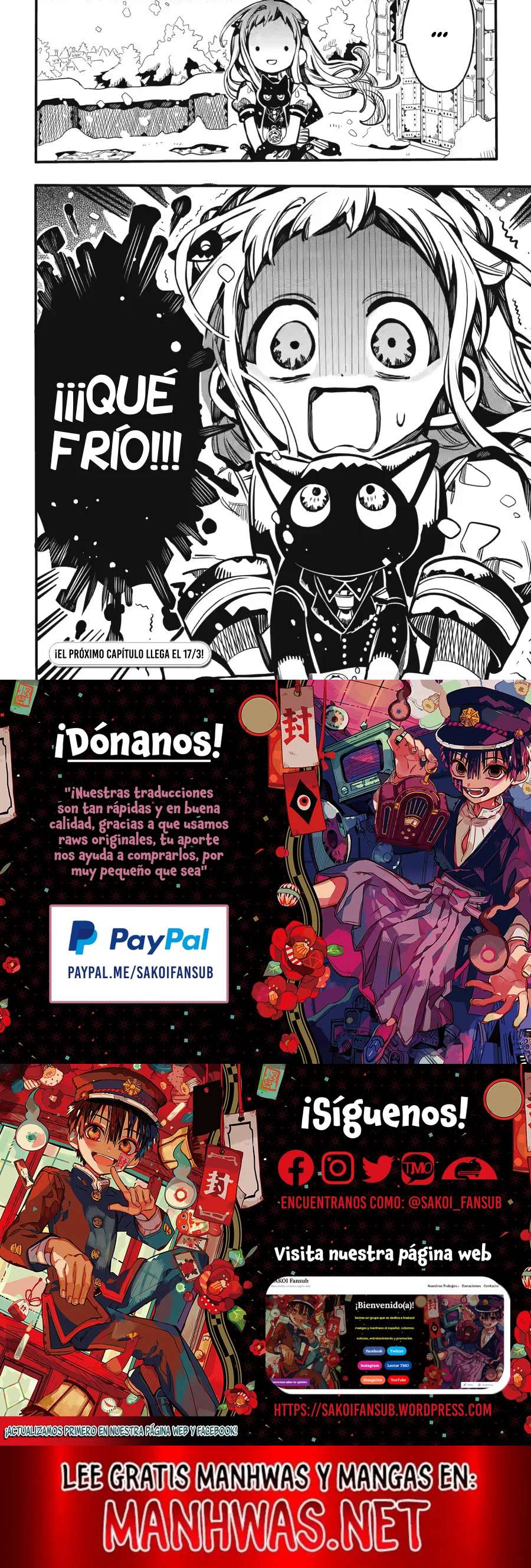 Read Jibaku Shounen Hanako-kun (es) Manga Online