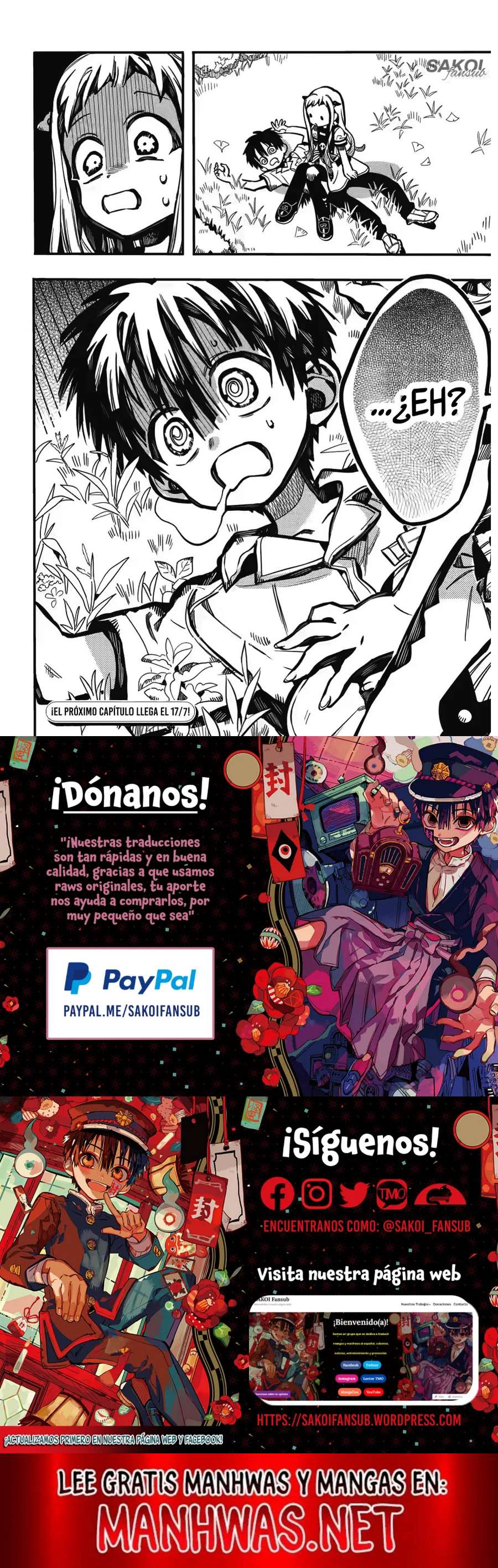 Read Jibaku Shounen Hanako-kun (es) Manga Online