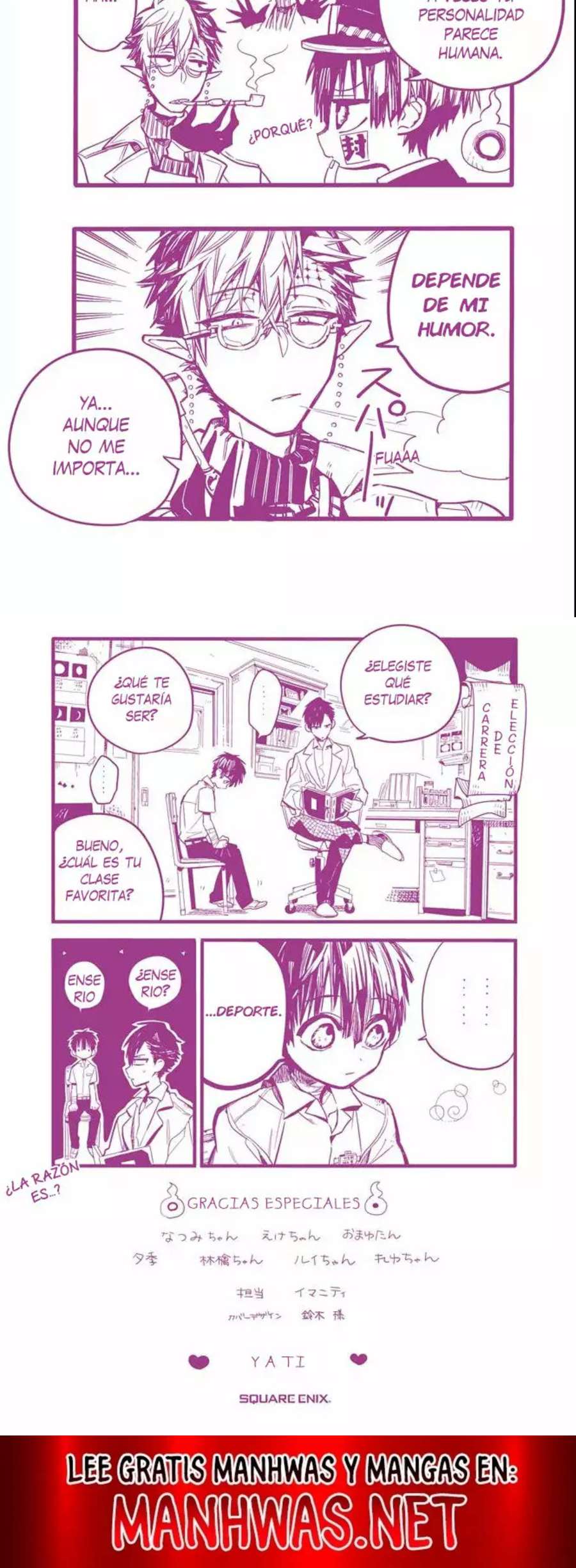 Read Jibaku Shounen Hanako-kun (es) Manga Online