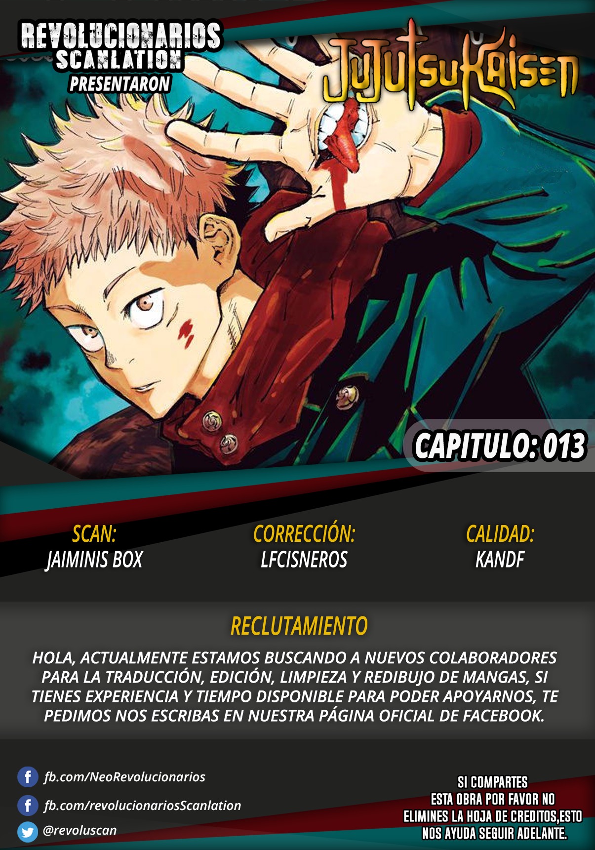 Read Jujutsu Kaisen (es) Manga Online