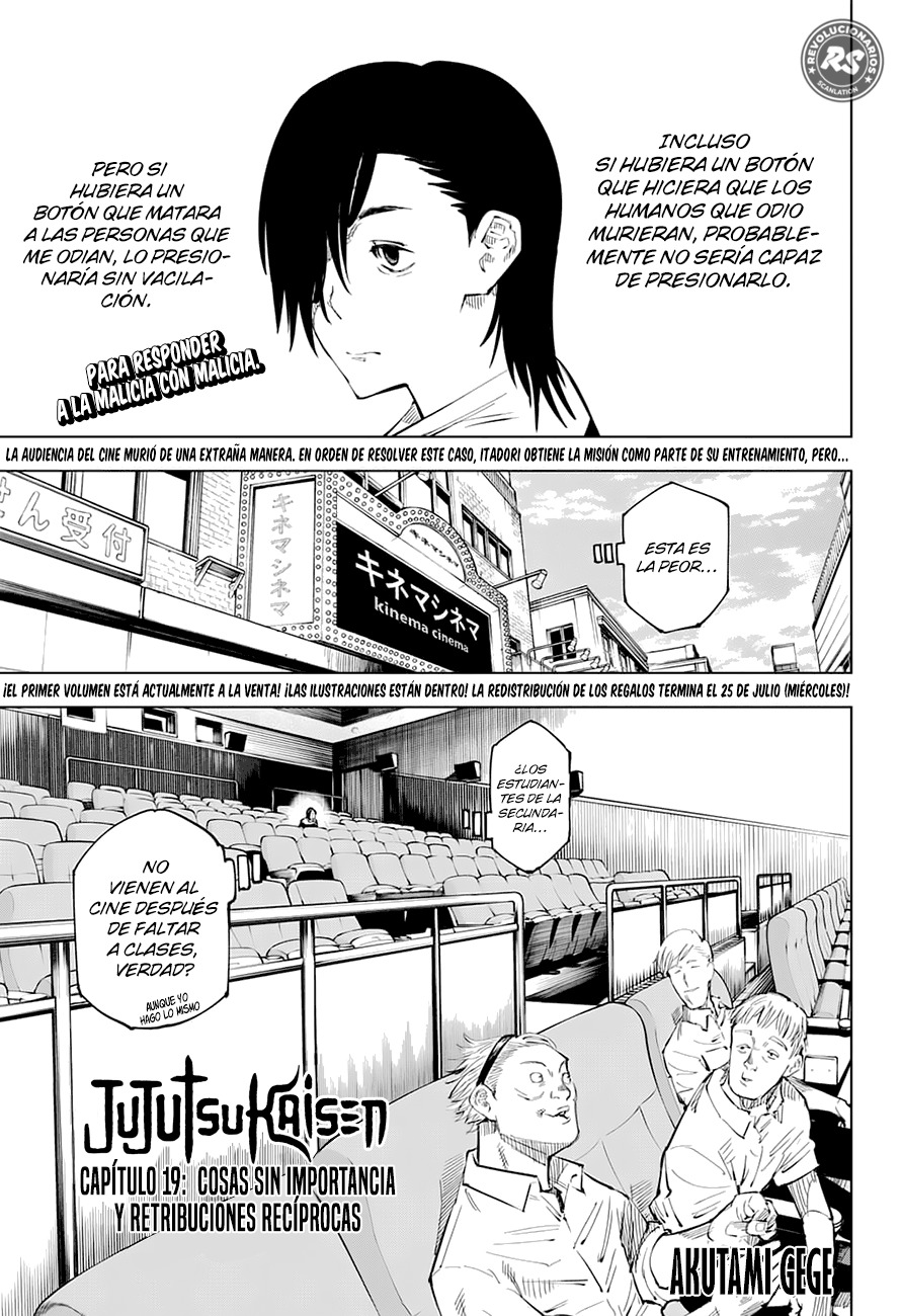 Read Jujutsu Kaisen (es) Manga Online