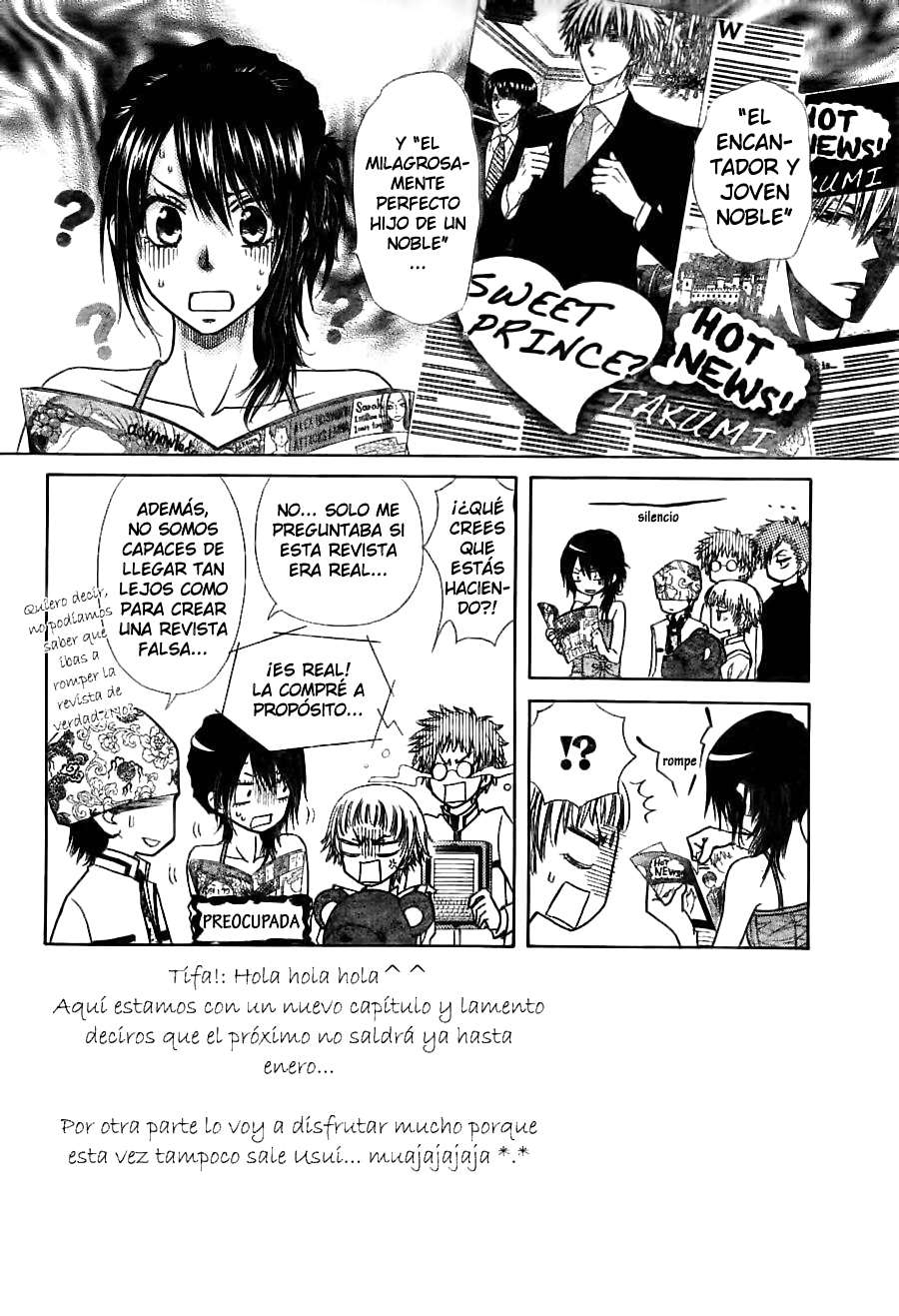 Read Kaichou wa Maid-sama! (es) Manga Online