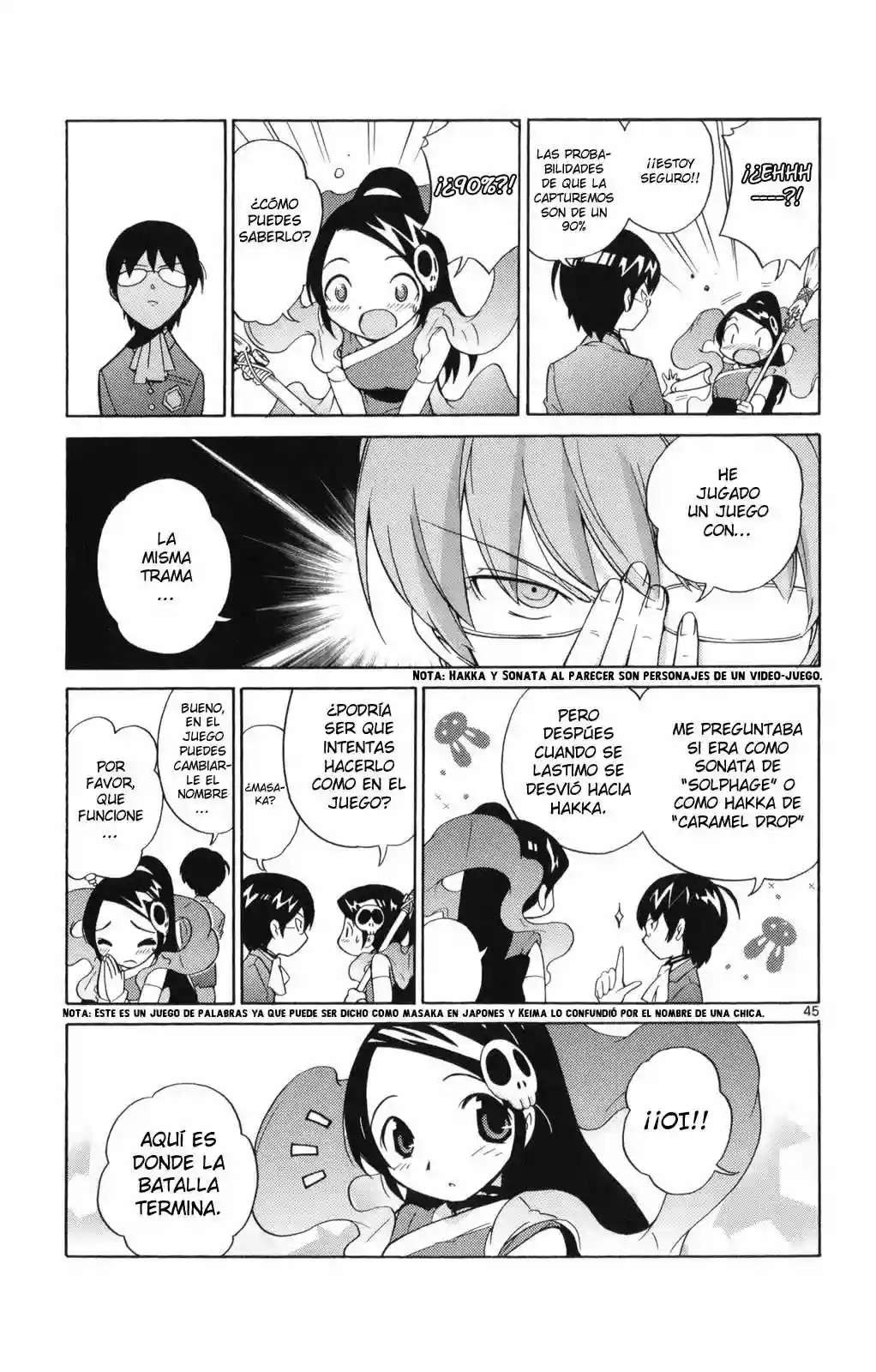 Read Kami nomi zo Shiru Sekai (es) Manga Online