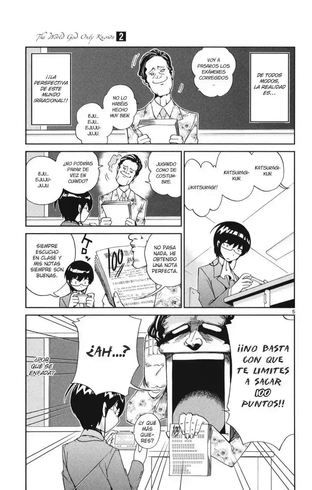 Read Kami nomi zo Shiru Sekai (es) Manga Online
