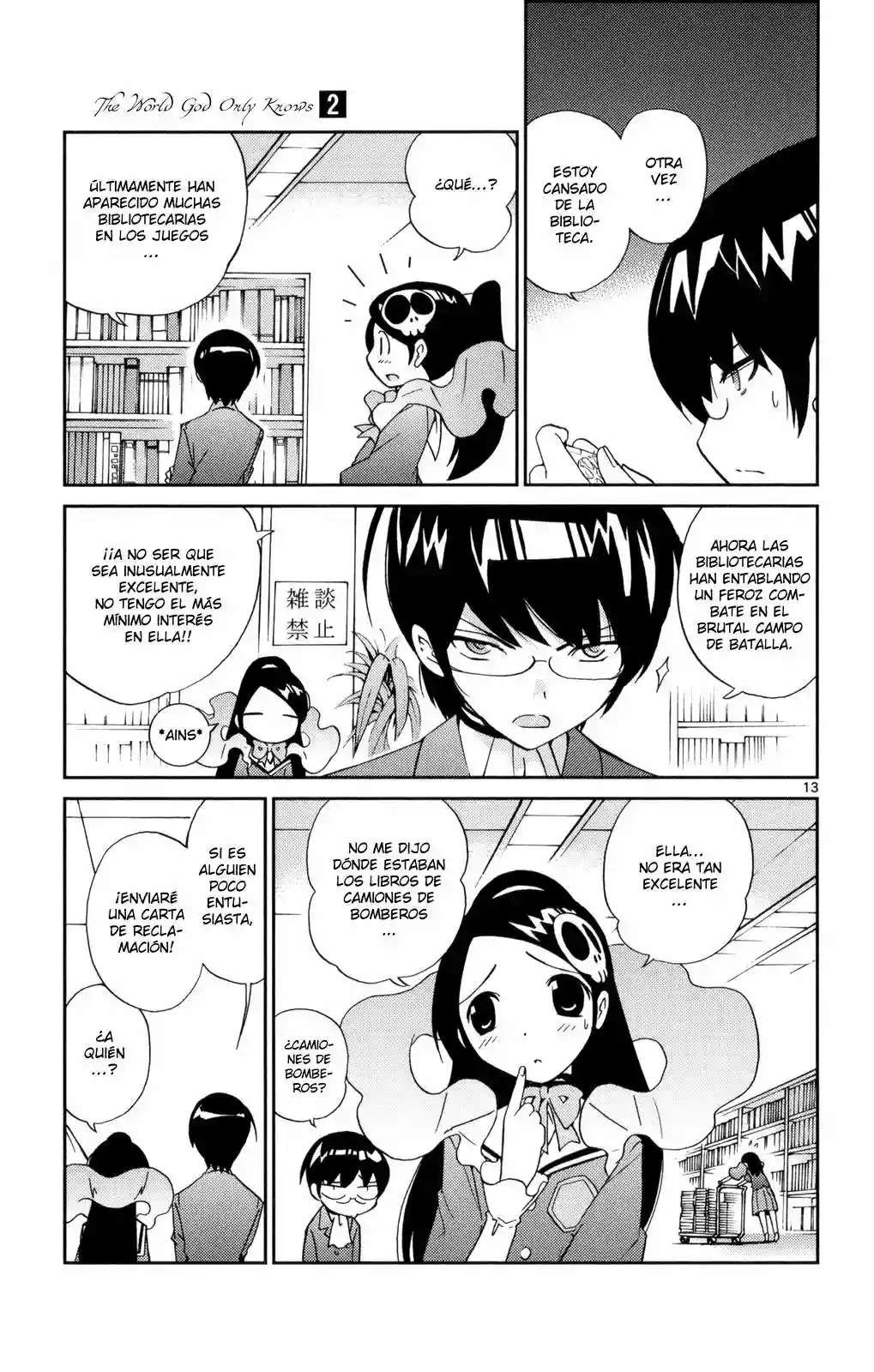 Read Kami nomi zo Shiru Sekai (es) Manga Online