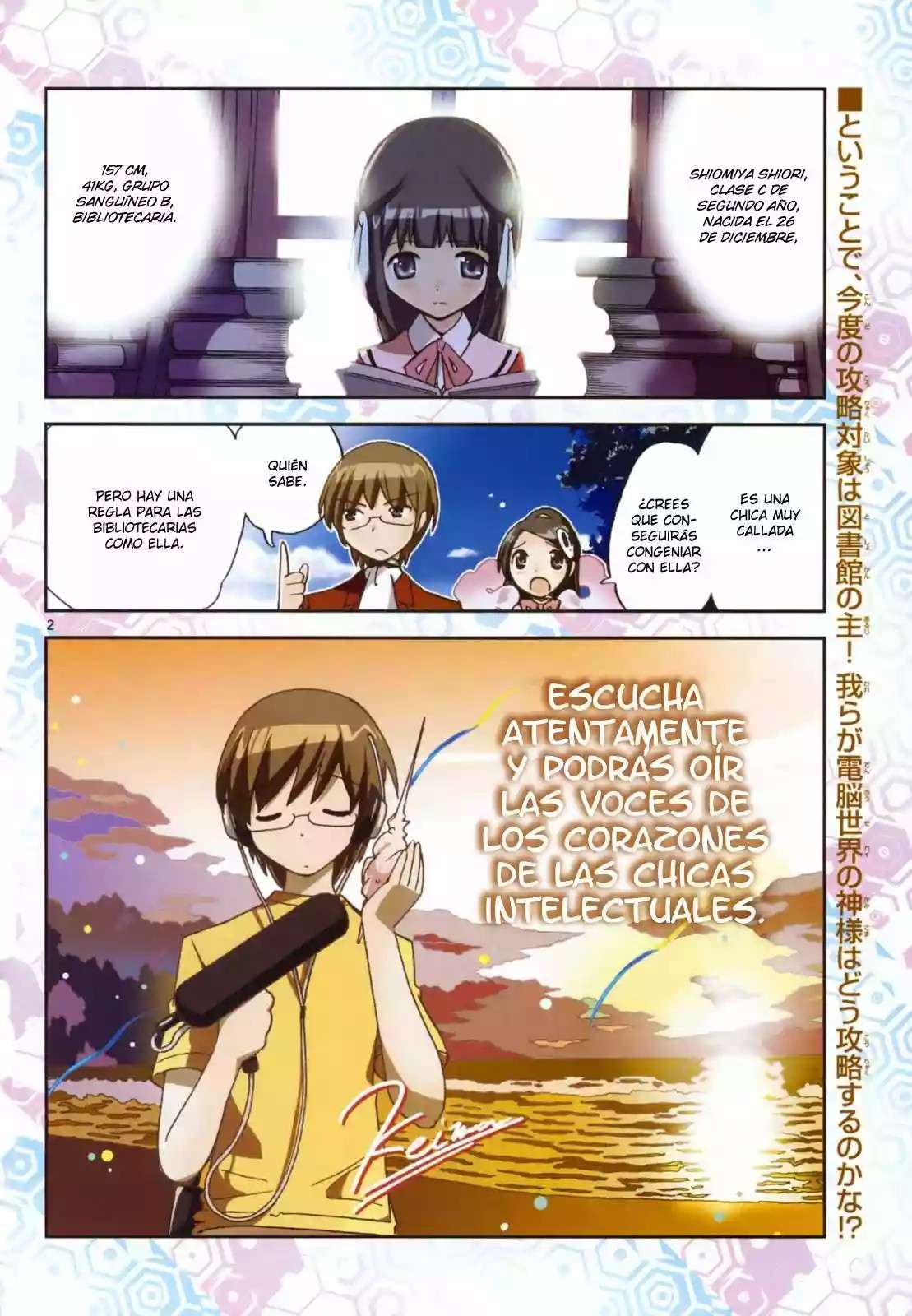 Read Kami nomi zo Shiru Sekai (es) Manga Online