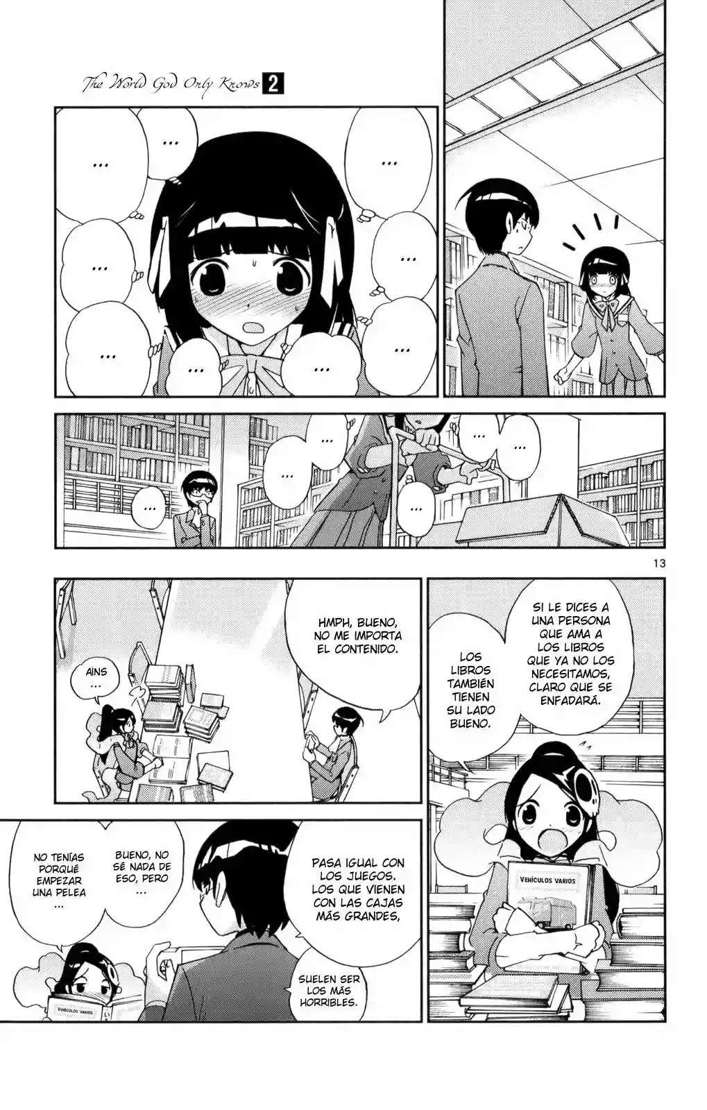 Read Kami nomi zo Shiru Sekai (es) Manga Online