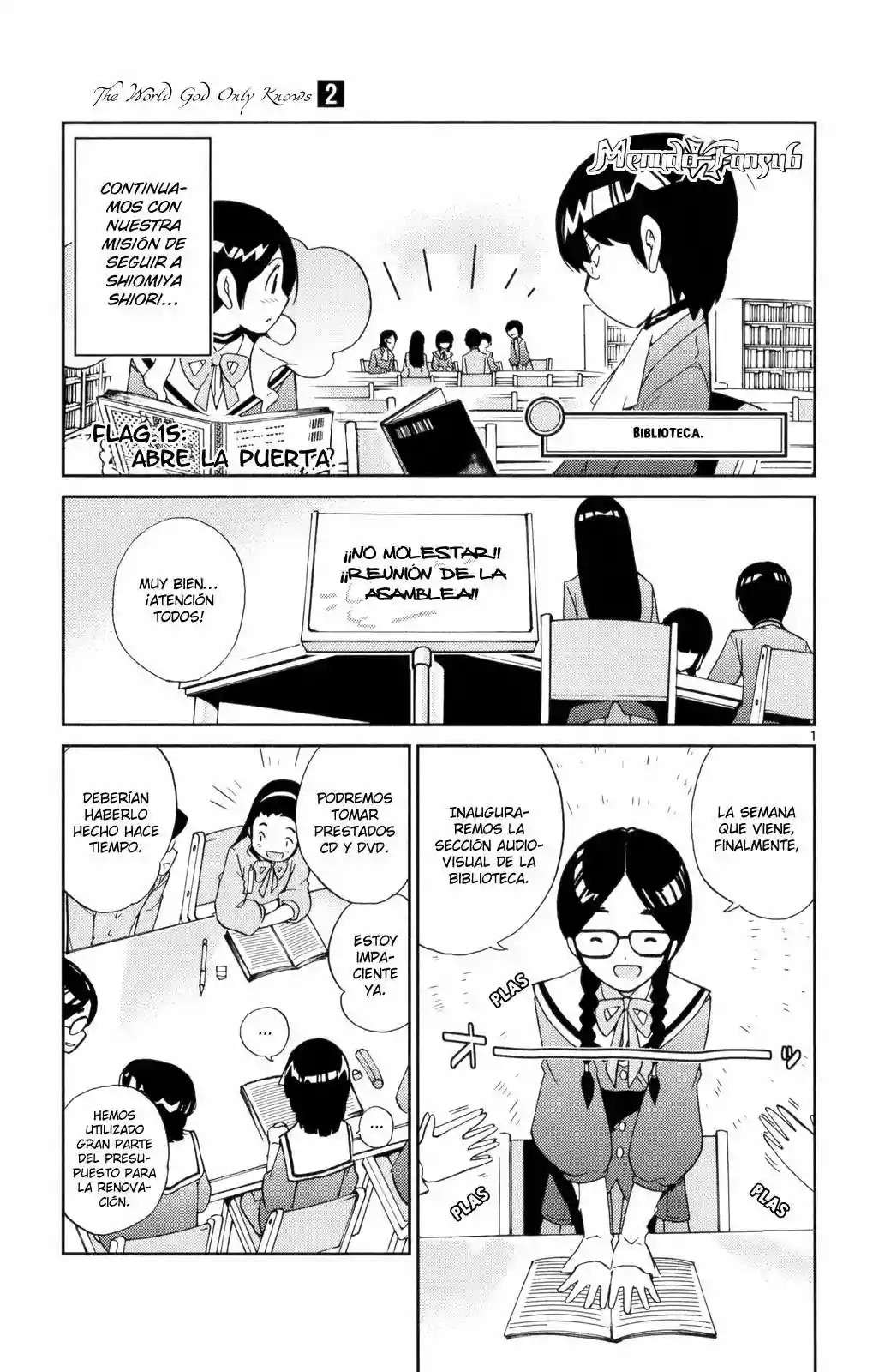 Read Kami nomi zo Shiru Sekai (es) Manga Online