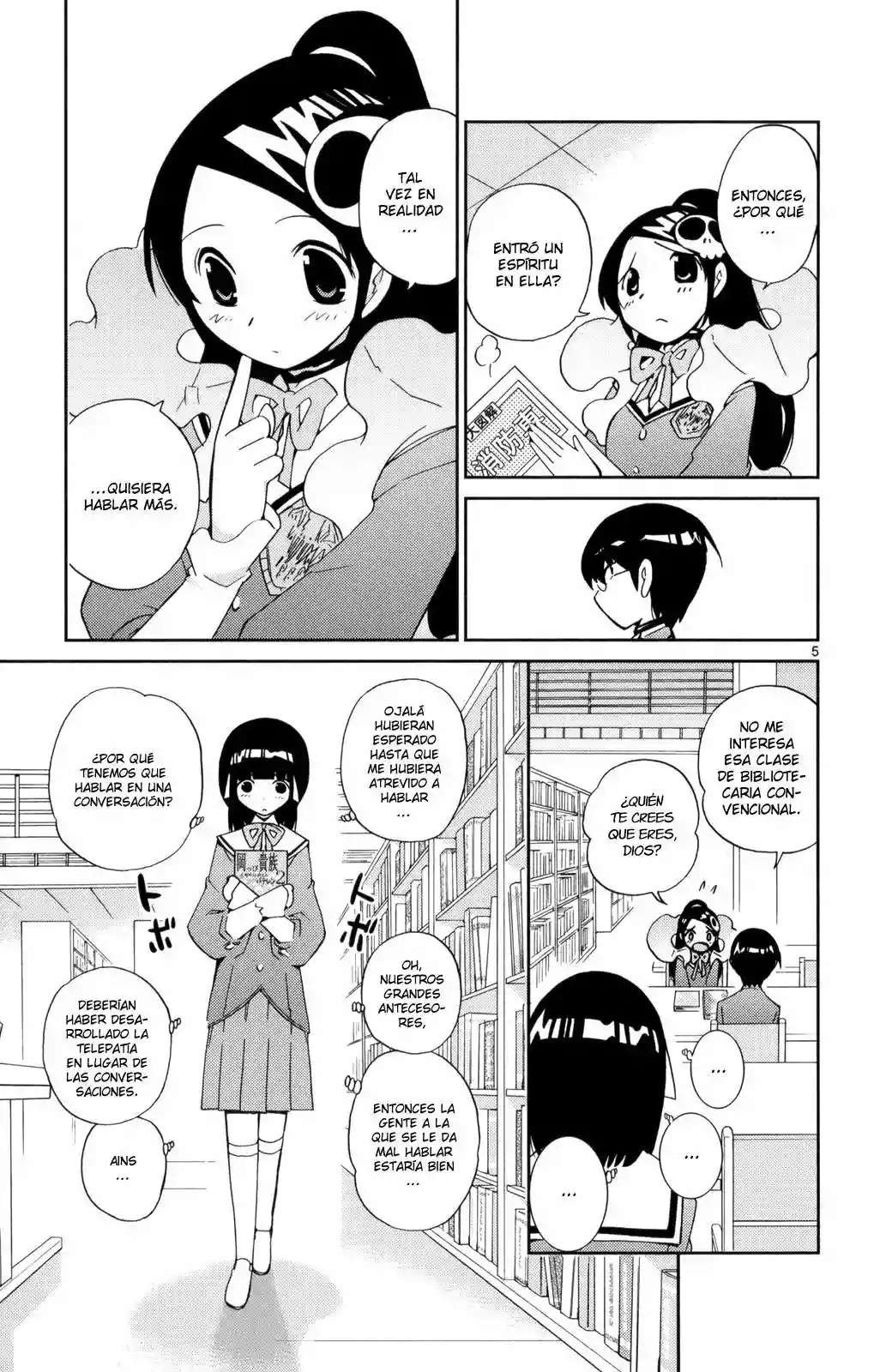 Read Kami nomi zo Shiru Sekai (es) Manga Online