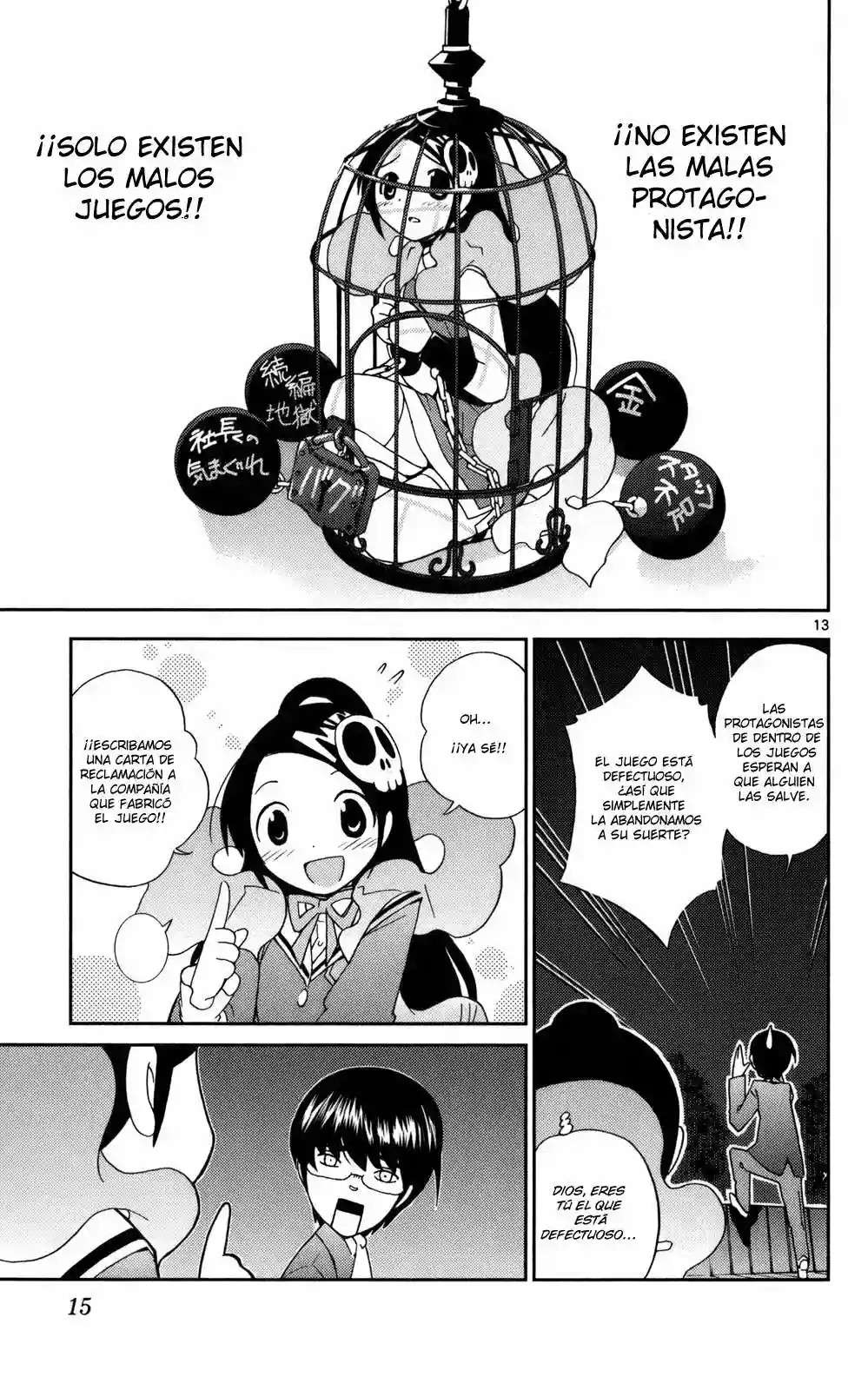 Read Kami nomi zo Shiru Sekai (es) Manga Online