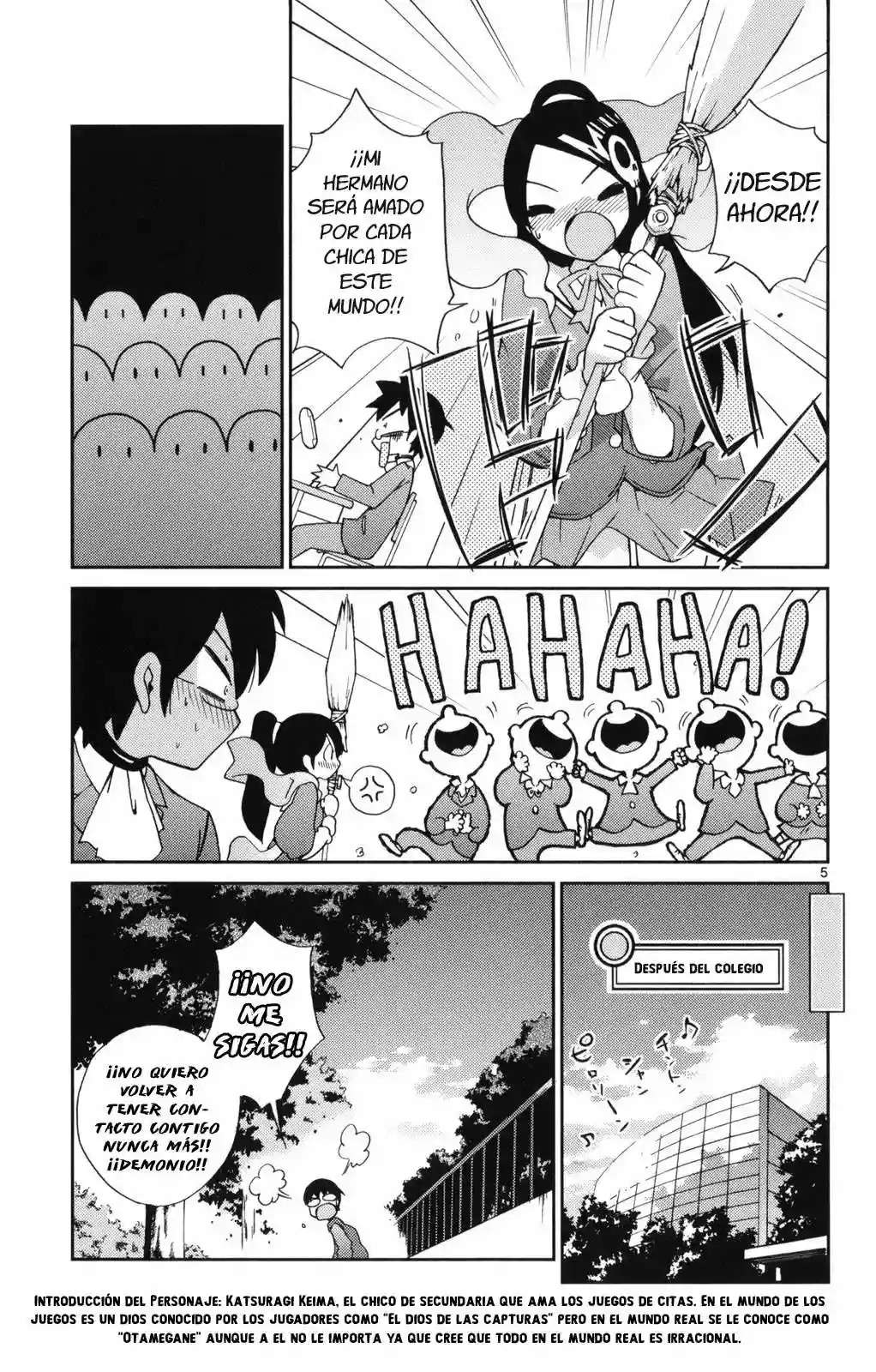 Read Kami nomi zo Shiru Sekai (es) Manga Online
