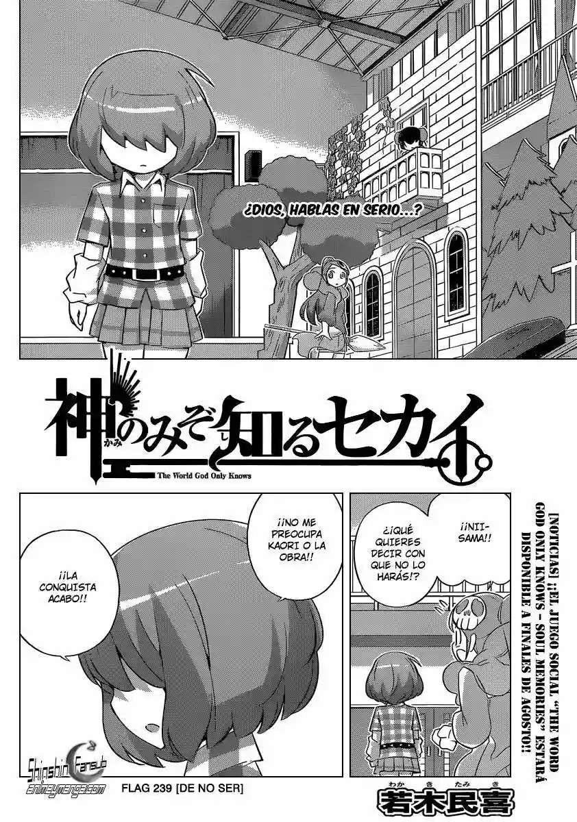 Read Kami nomi zo Shiru Sekai (es) Manga Online