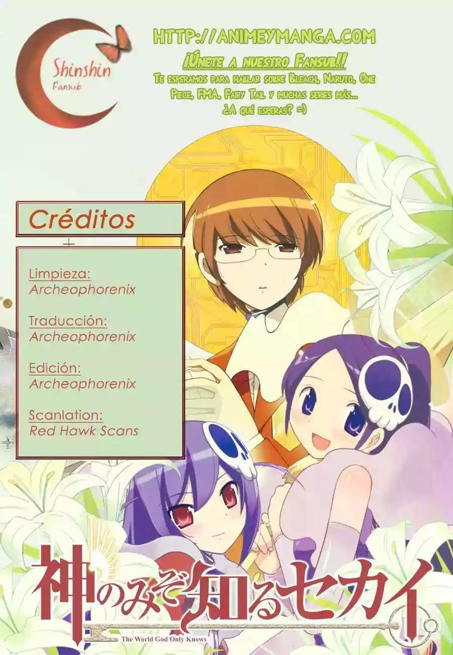 Read Kami nomi zo Shiru Sekai (es) Manga Online