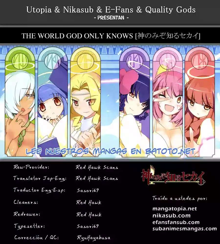 Read Kami nomi zo Shiru Sekai (es) Manga Online