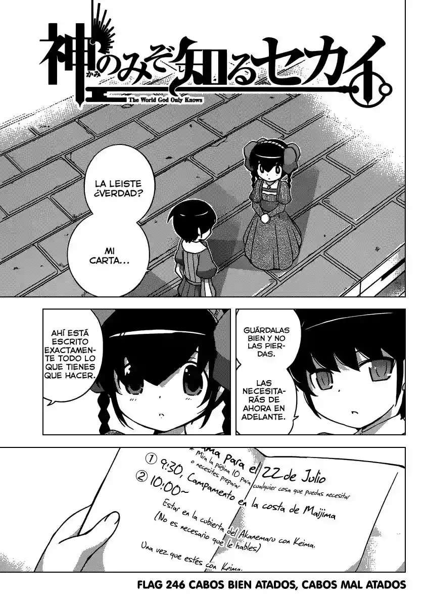 Read Kami nomi zo Shiru Sekai (es) Manga Online