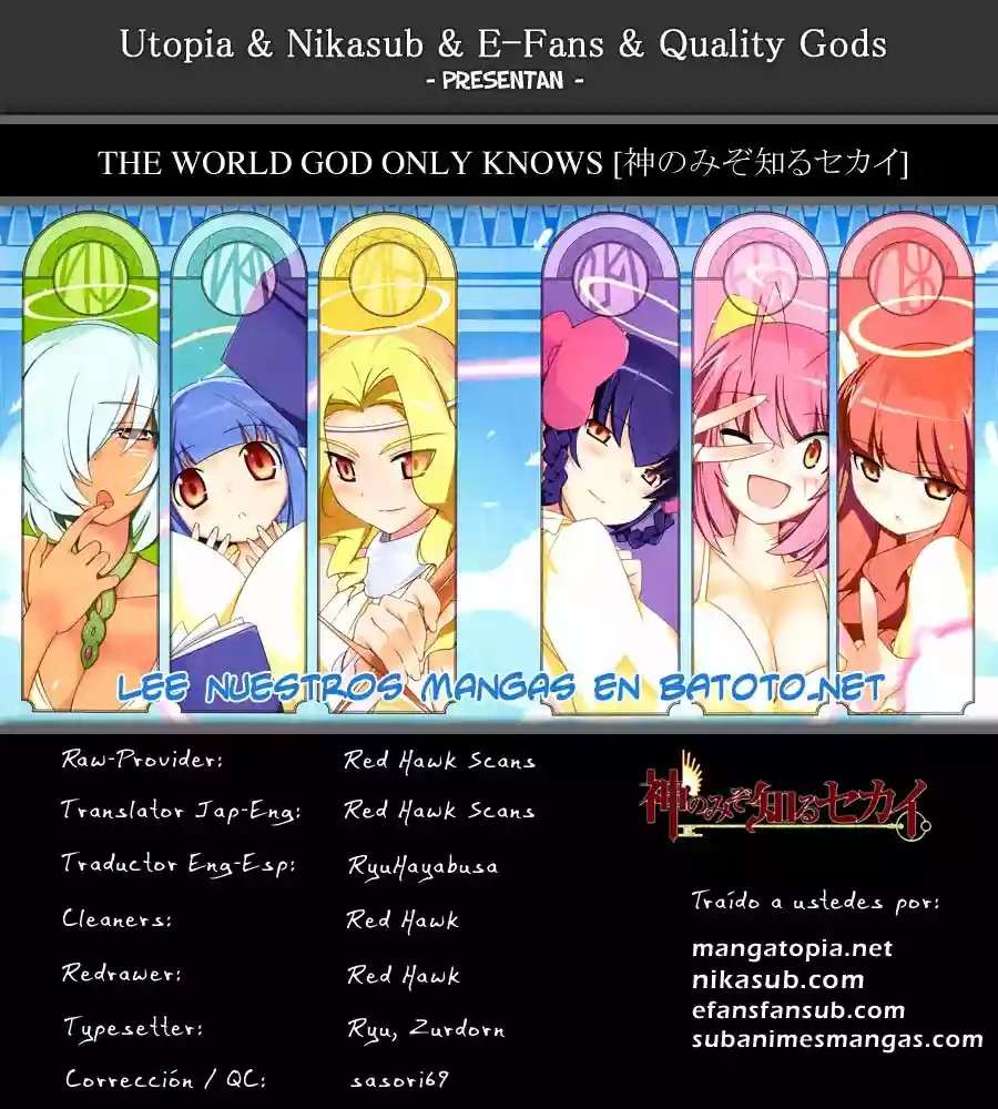 Read Kami nomi zo Shiru Sekai (es) Manga Online