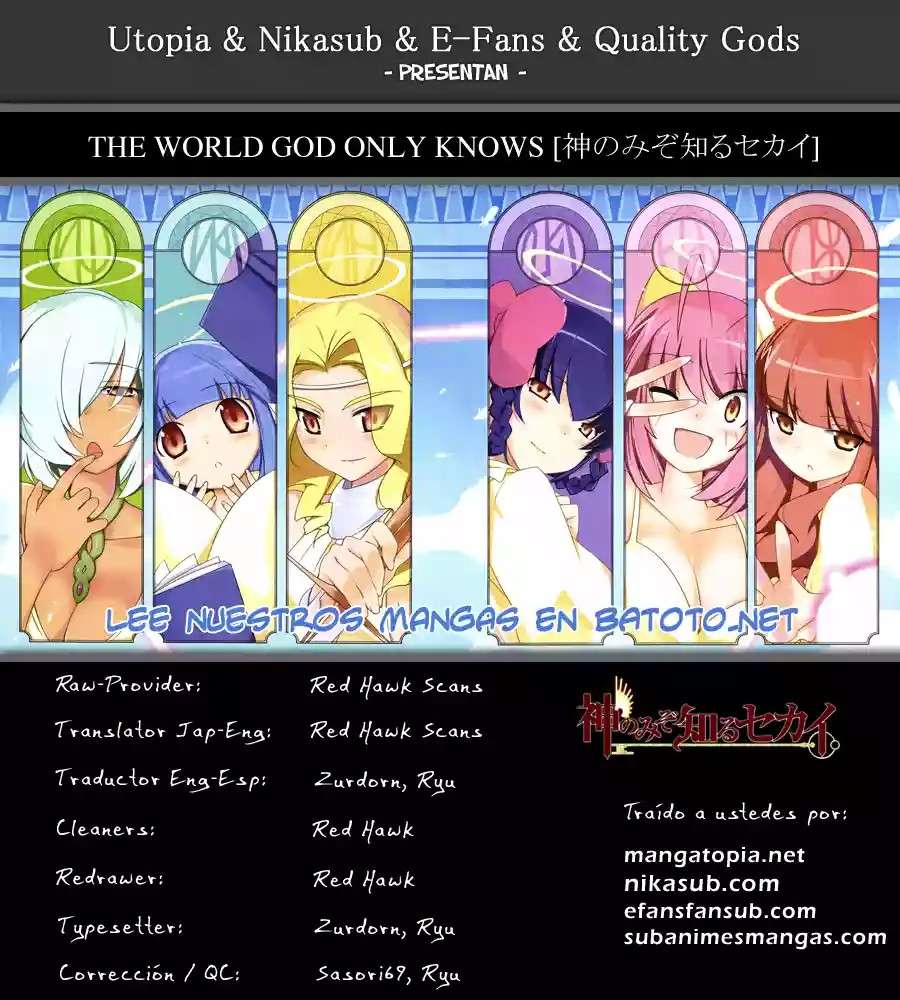 Read Kami nomi zo Shiru Sekai (es) Manga Online