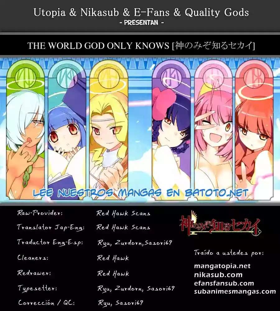 Read Kami nomi zo Shiru Sekai (es) Manga Online