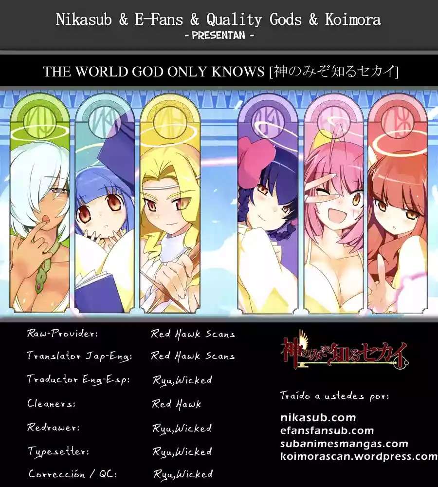 Read Kami nomi zo Shiru Sekai (es) Manga Online