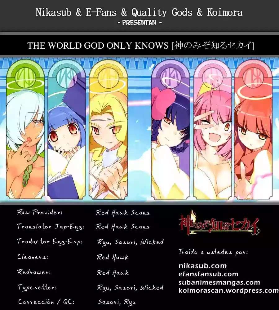 Read Kami nomi zo Shiru Sekai (es) Manga Online