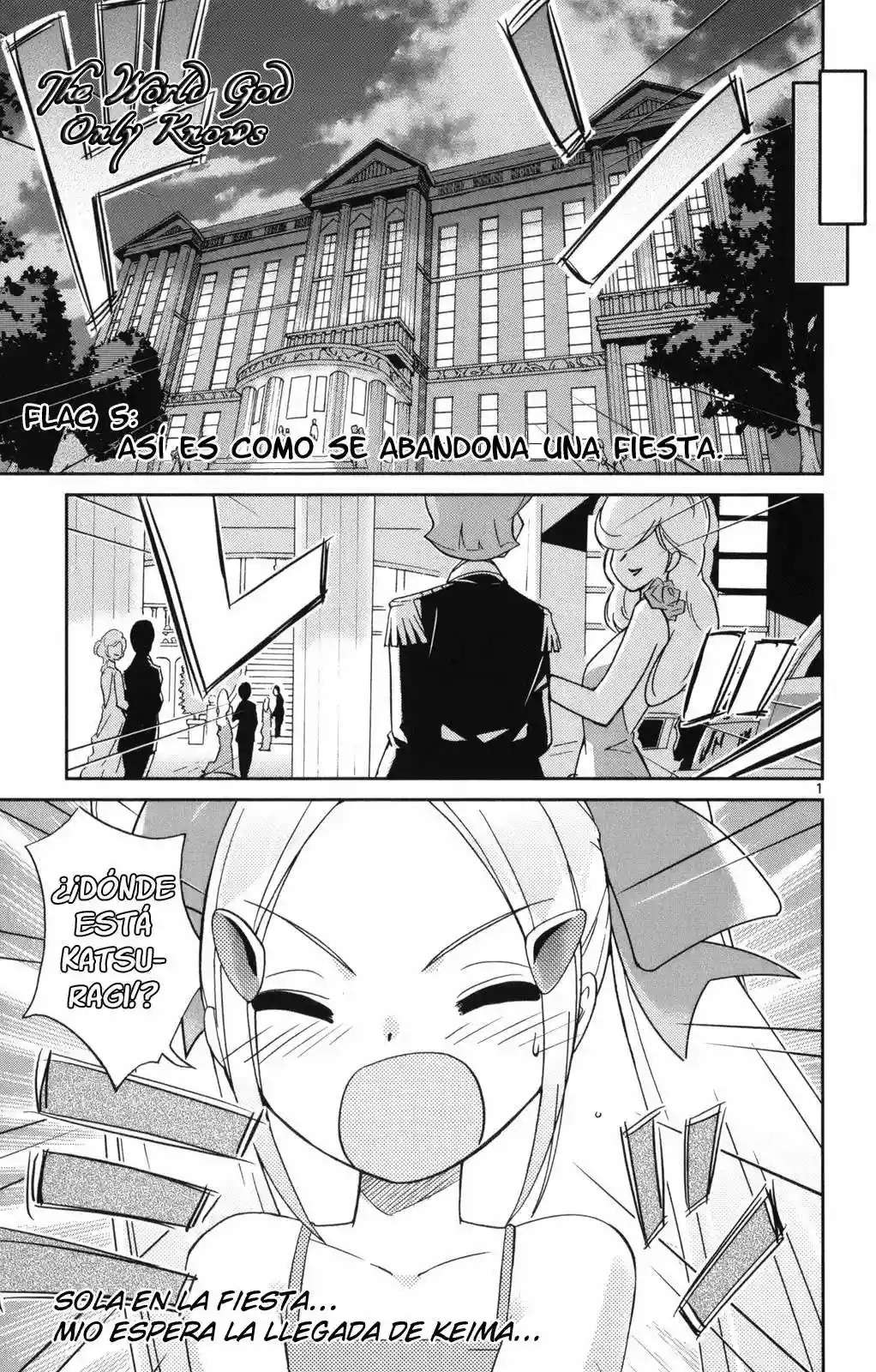 Read Kami nomi zo Shiru Sekai (es) Manga Online