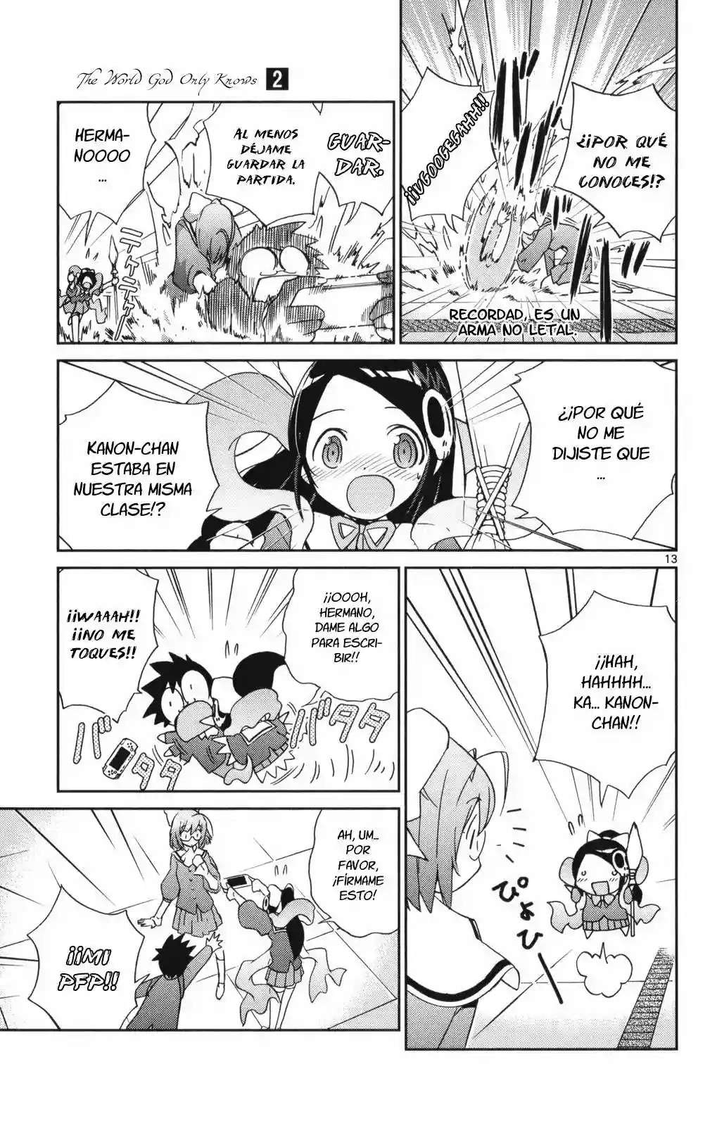 Read Kami nomi zo Shiru Sekai (es) Manga Online