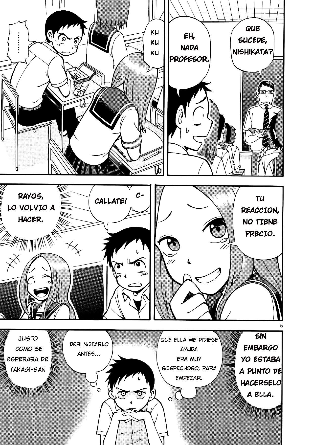 Read Karakai Jouzu no Takagi-san (es) Manga Online