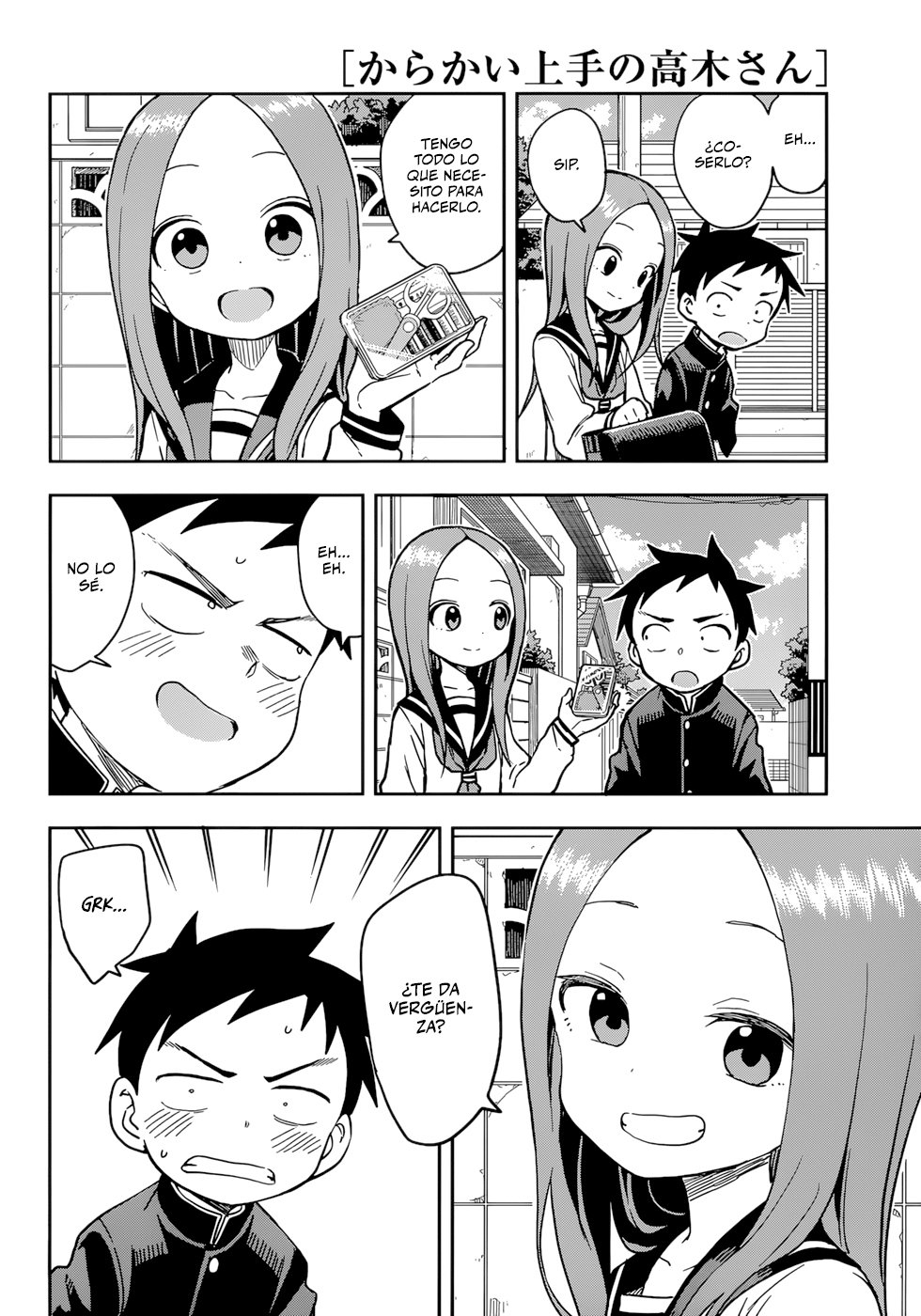 Read Karakai Jouzu no Takagi-san (es) Manga Online