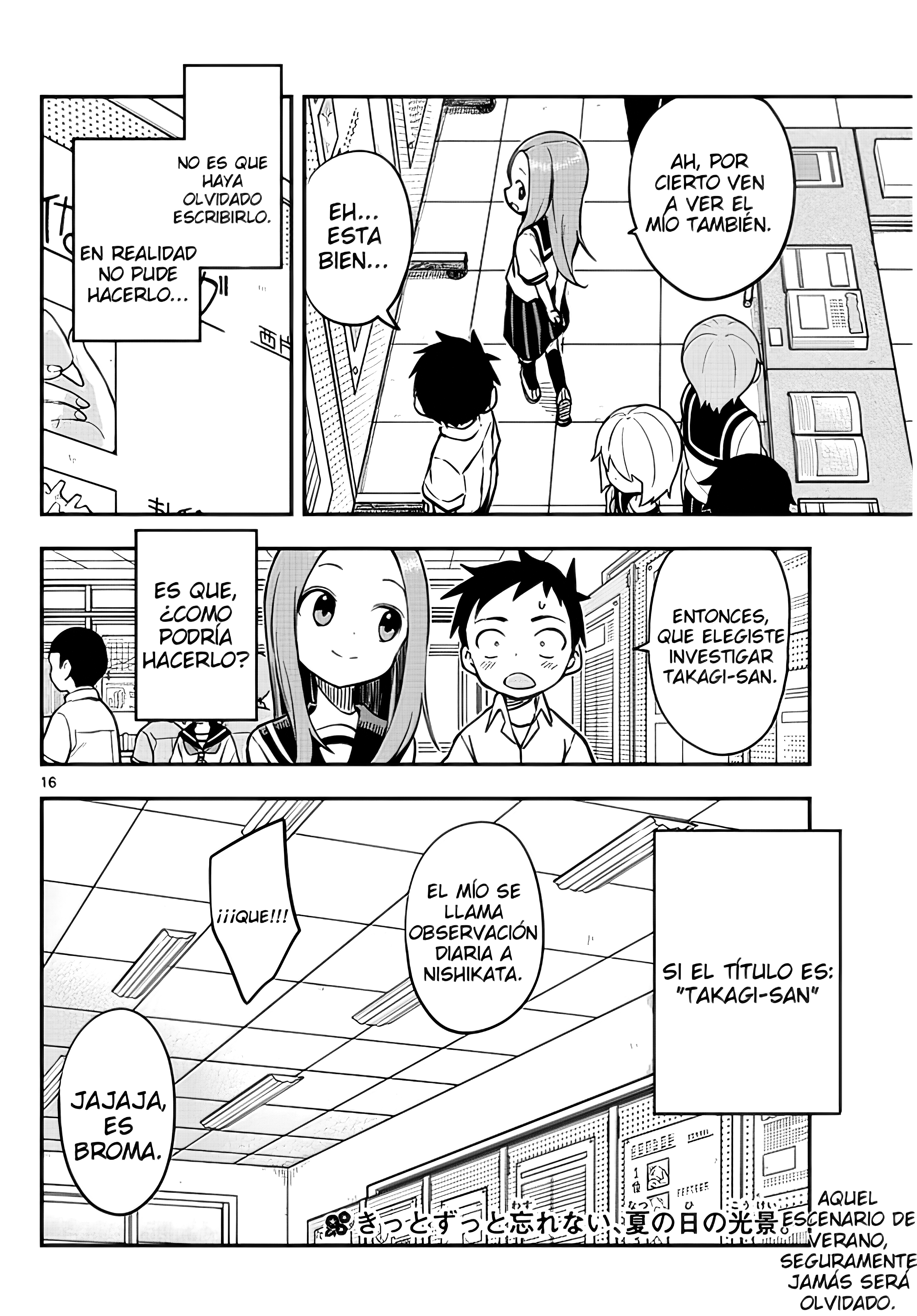Read Karakai Jouzu no Takagi-san (es) Manga Online
