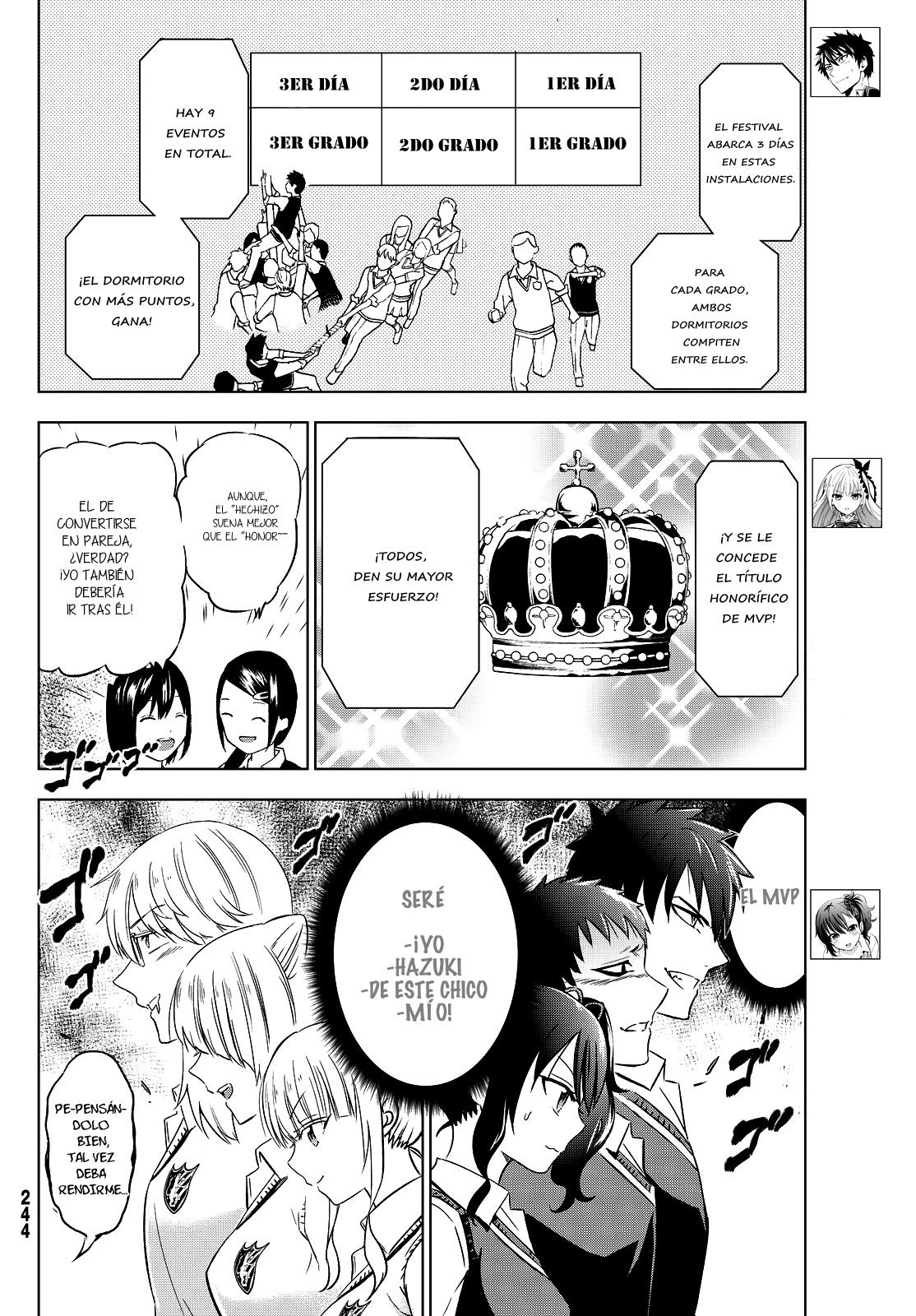 Read Kishuku Gakkou no Juliet (es) Manga Online