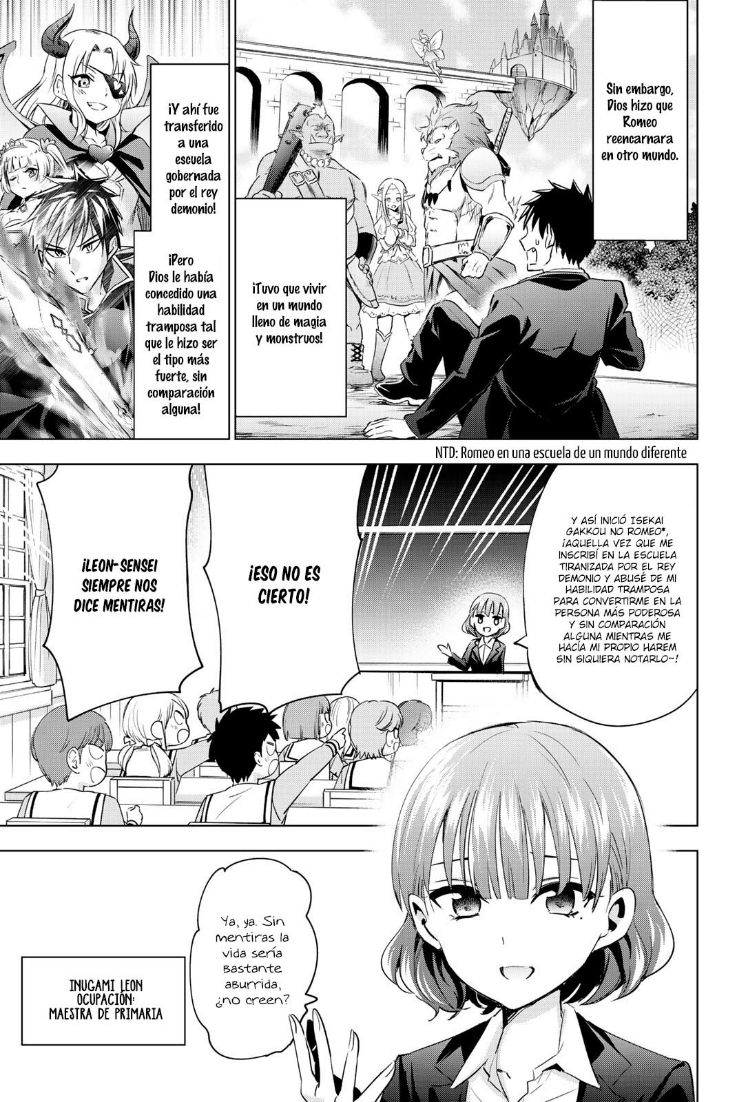 Read Kishuku Gakkou no Juliet (es) Manga Online