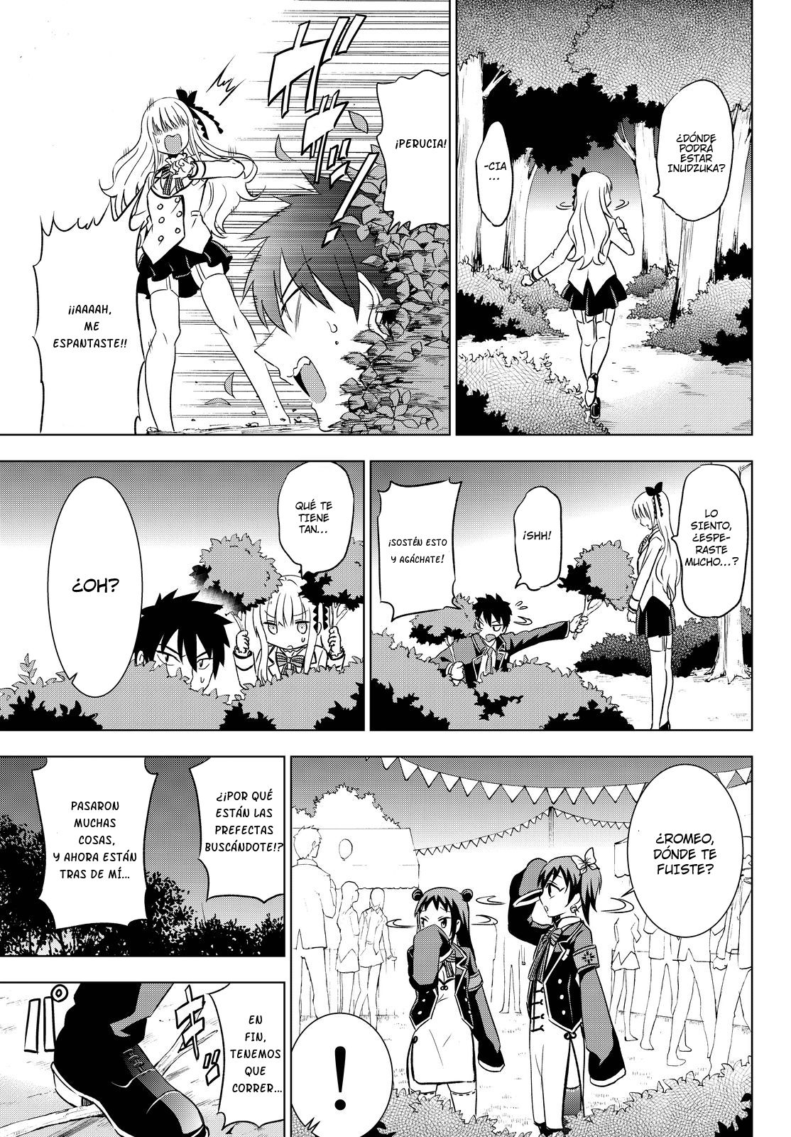 Read Kishuku Gakkou no Juliet (es) Manga Online